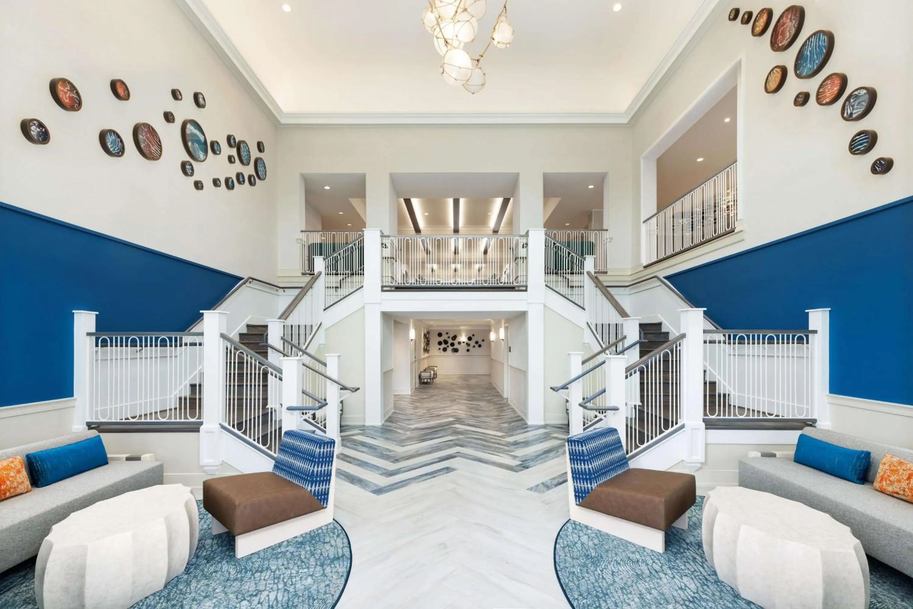 Lobby or reception, Bed in Hilton Garden Inn Ocean City Oceanfront
