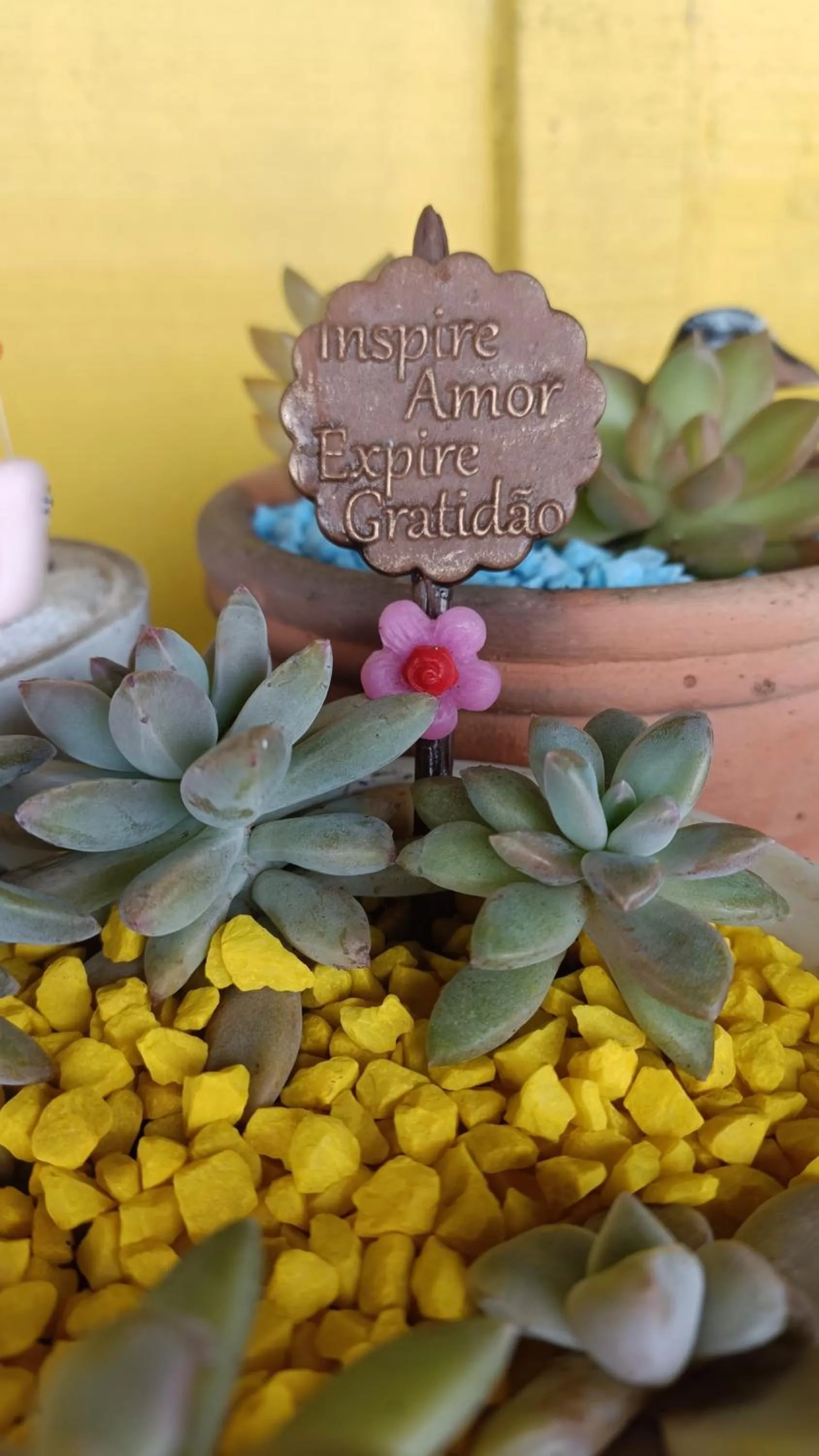 Decorative detail in Pousada Vida Simples