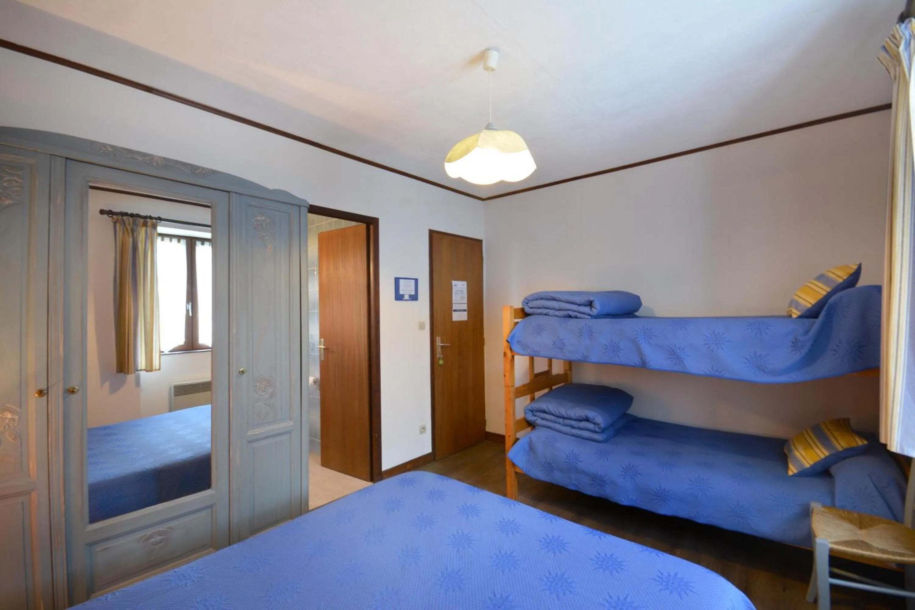 Bed in Chambre d'Hôtes Au Vieux Chêne