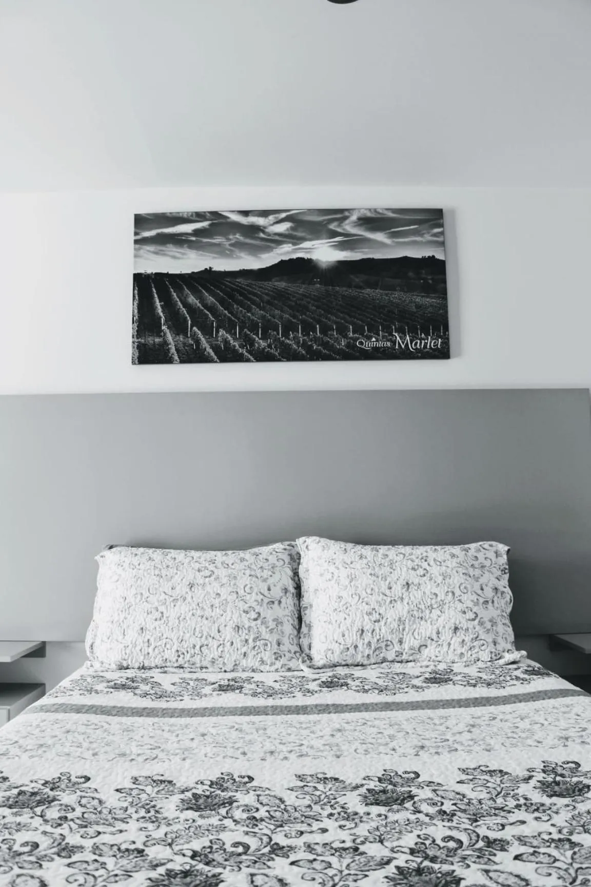 Bed in Quintas Marlet en la ruta del vino