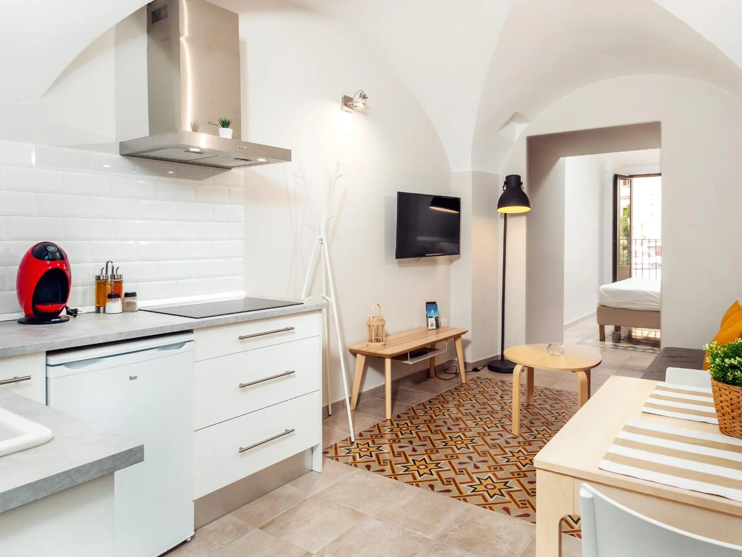 TV and multimedia in Apartamentos Plaza Mayor 35