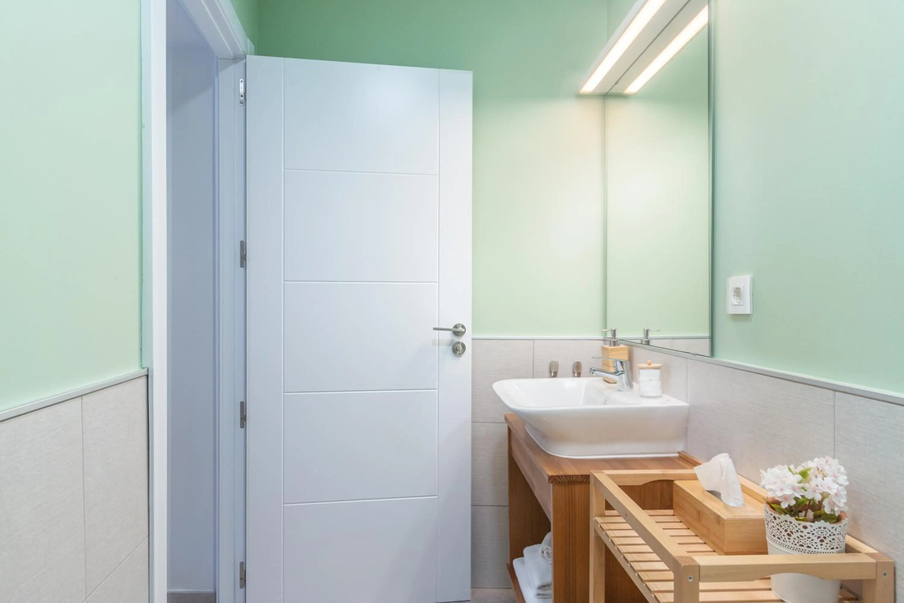 Bathroom in Apartamentos Plaza Mayor 35