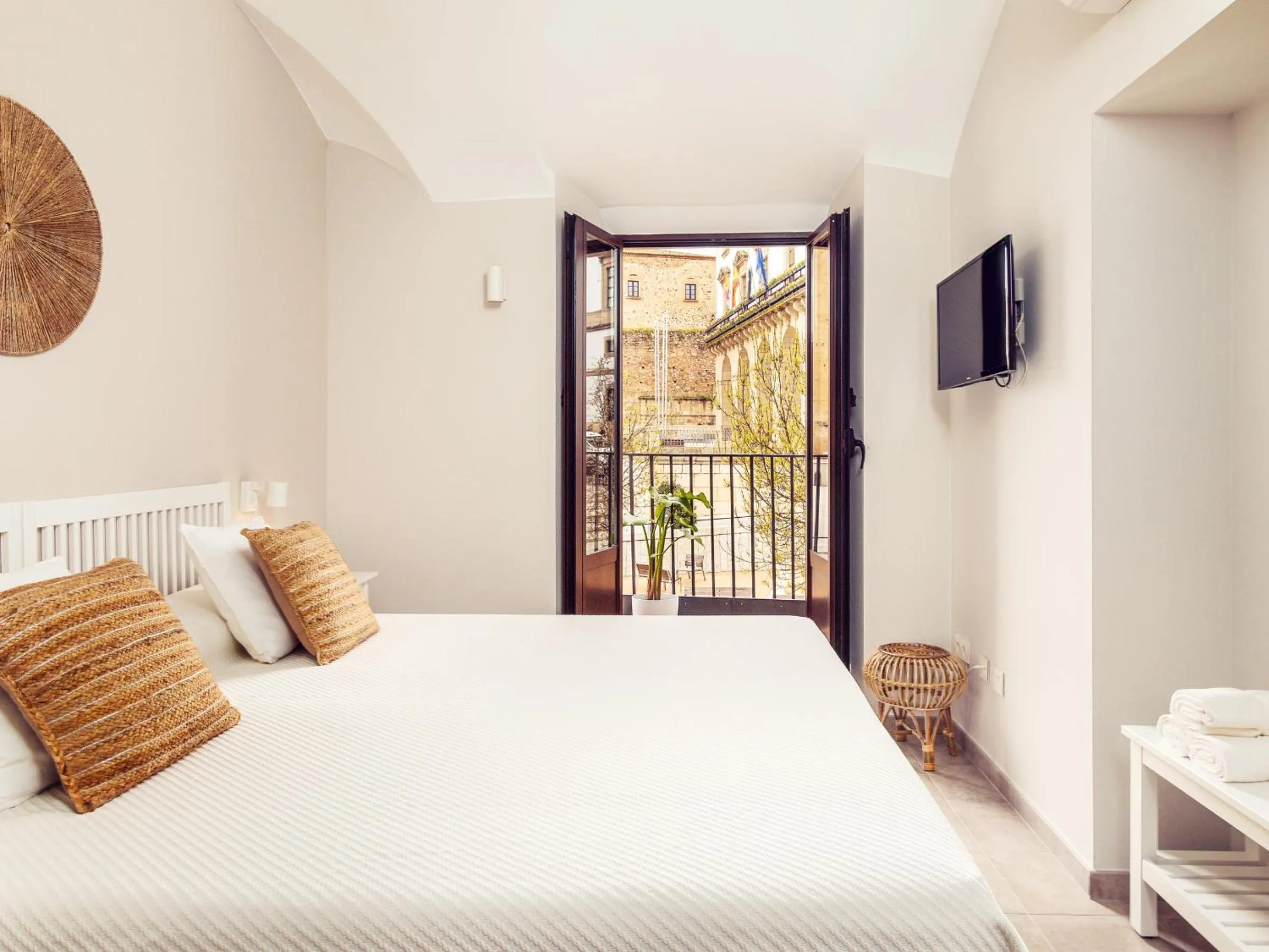 Bed in Apartamentos Plaza Mayor 35