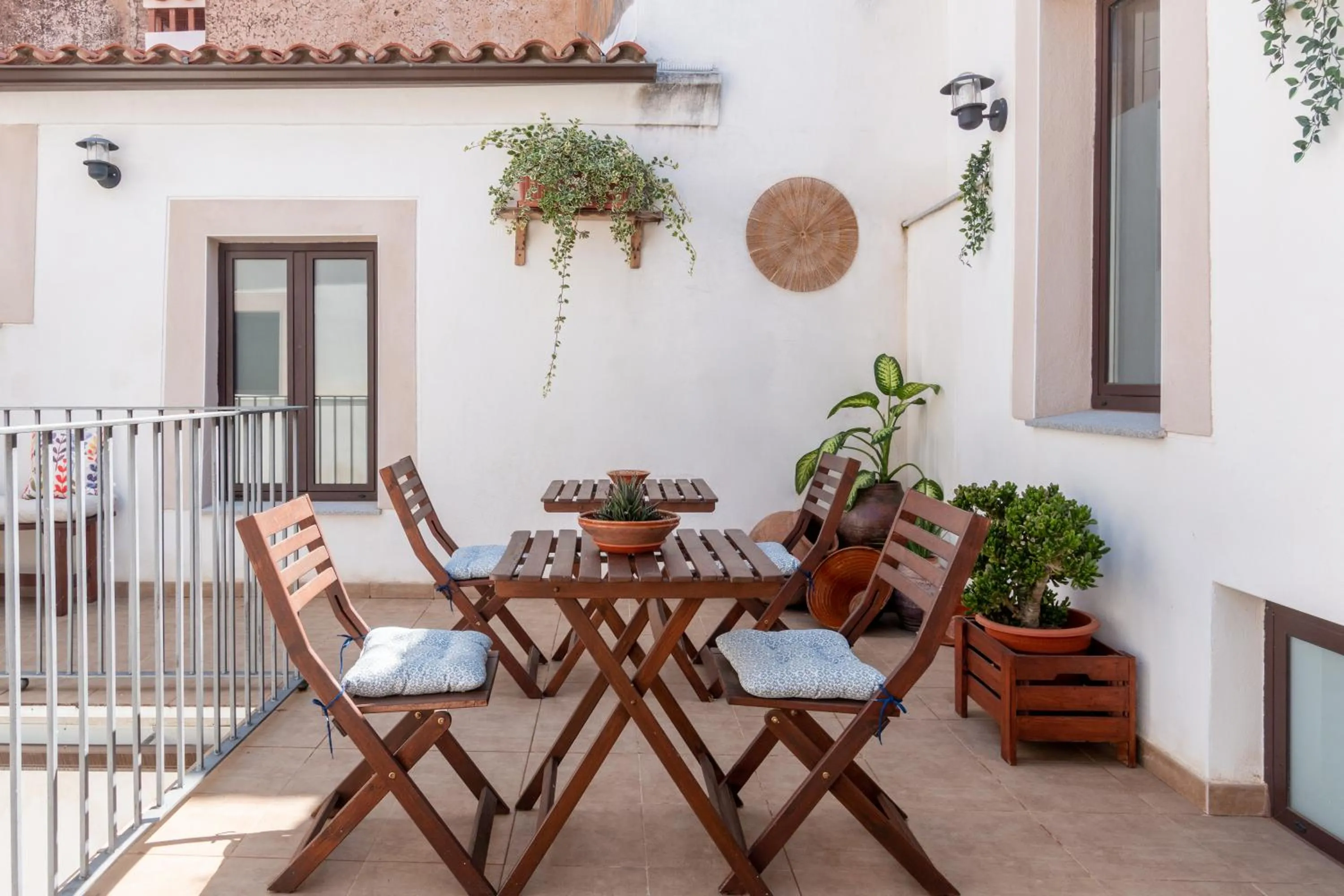 Balcony/Terrace in Apartamentos Plaza Mayor 35