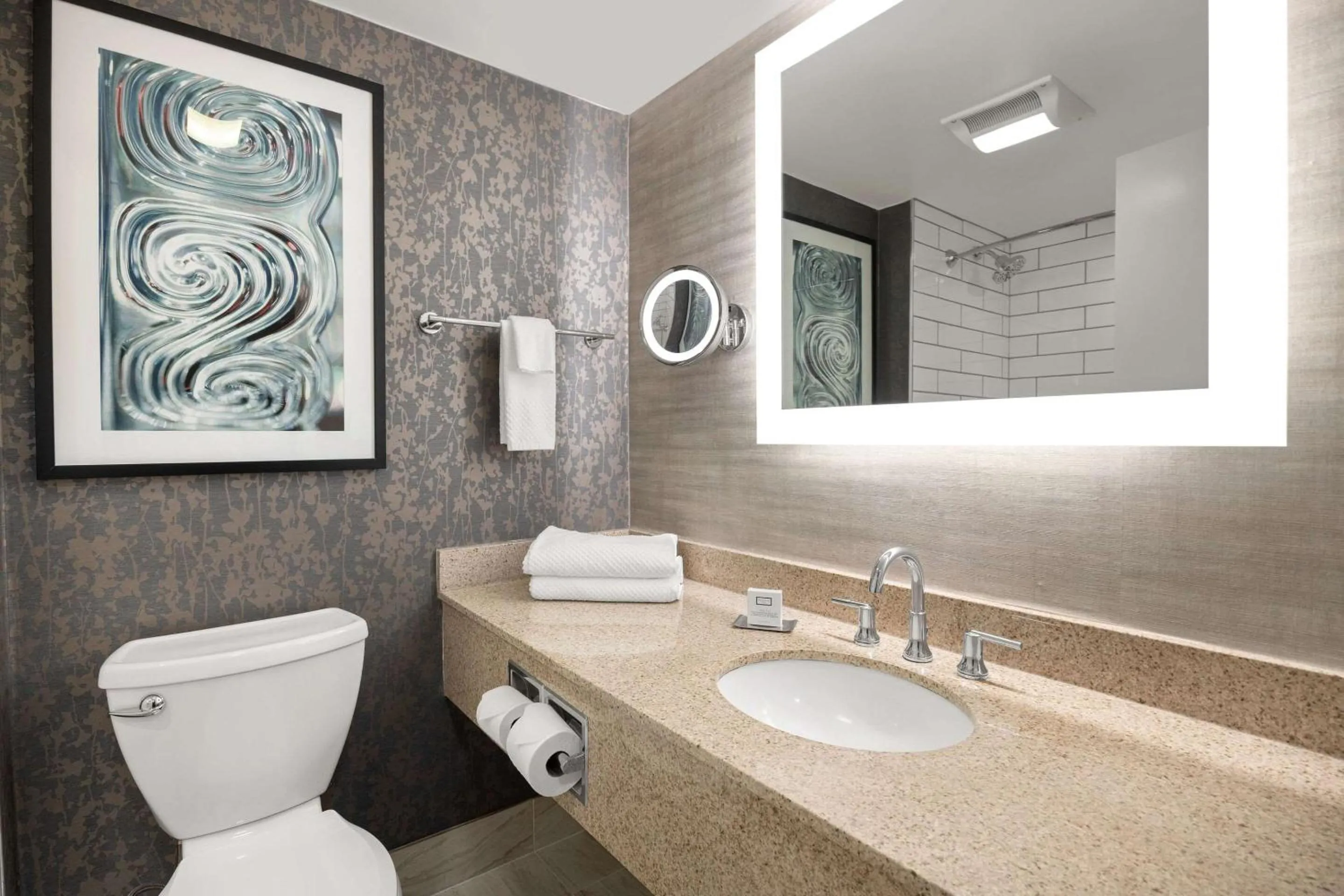 Bathroom in Radisson Hotel Corning