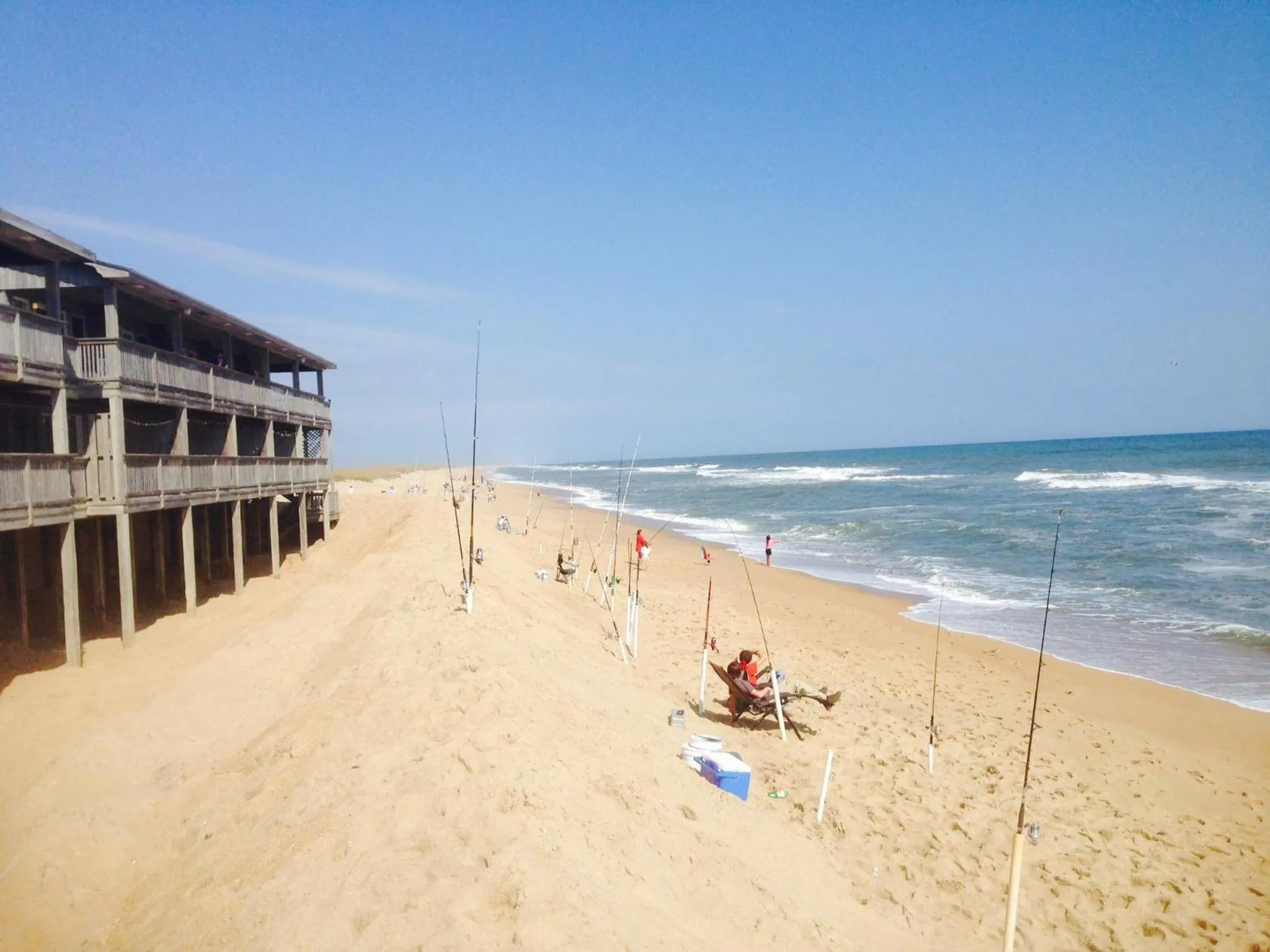 Beach in Cape Hatteras Motel