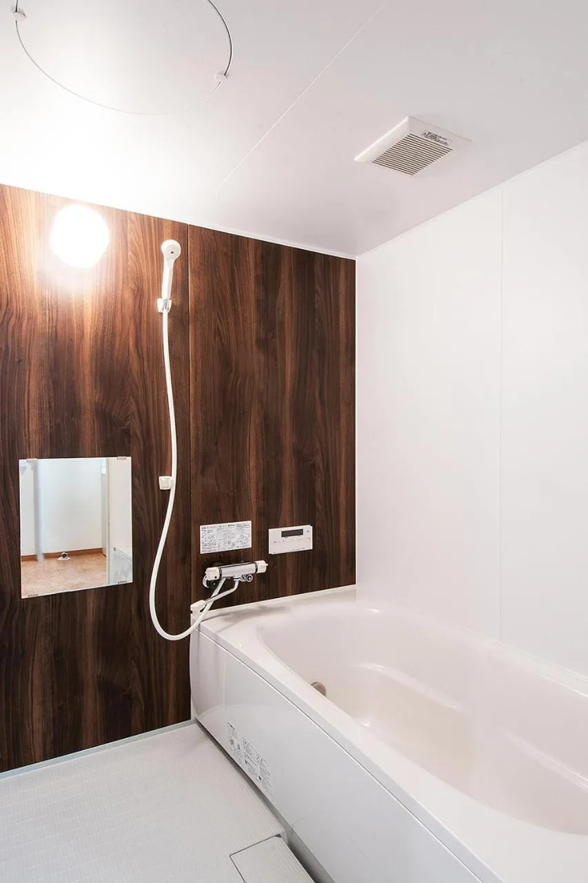 Bathroom, Bed in Stay Asahikawa Koto