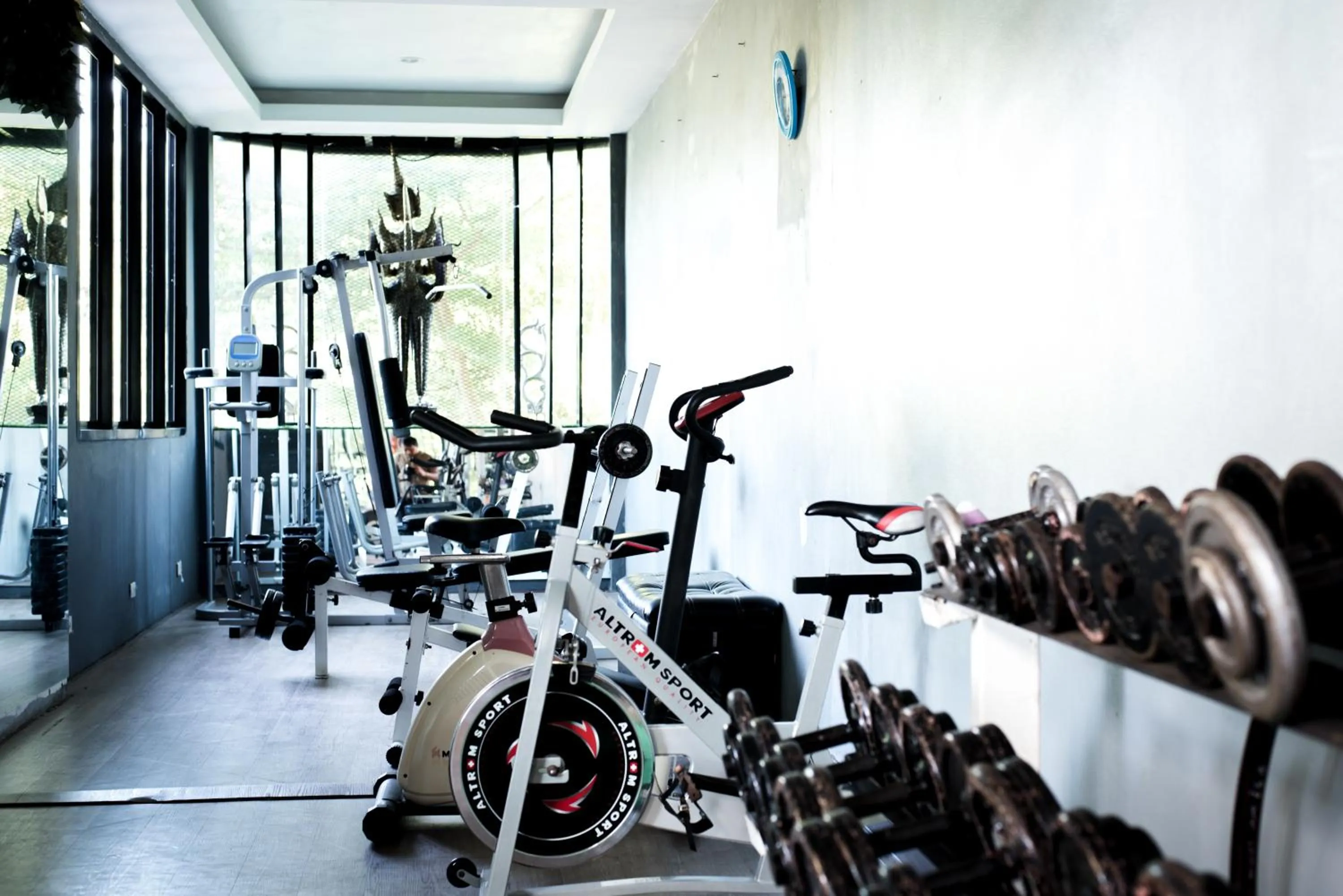 Fitness centre/facilities in Nice Villa Resort Hat Yai