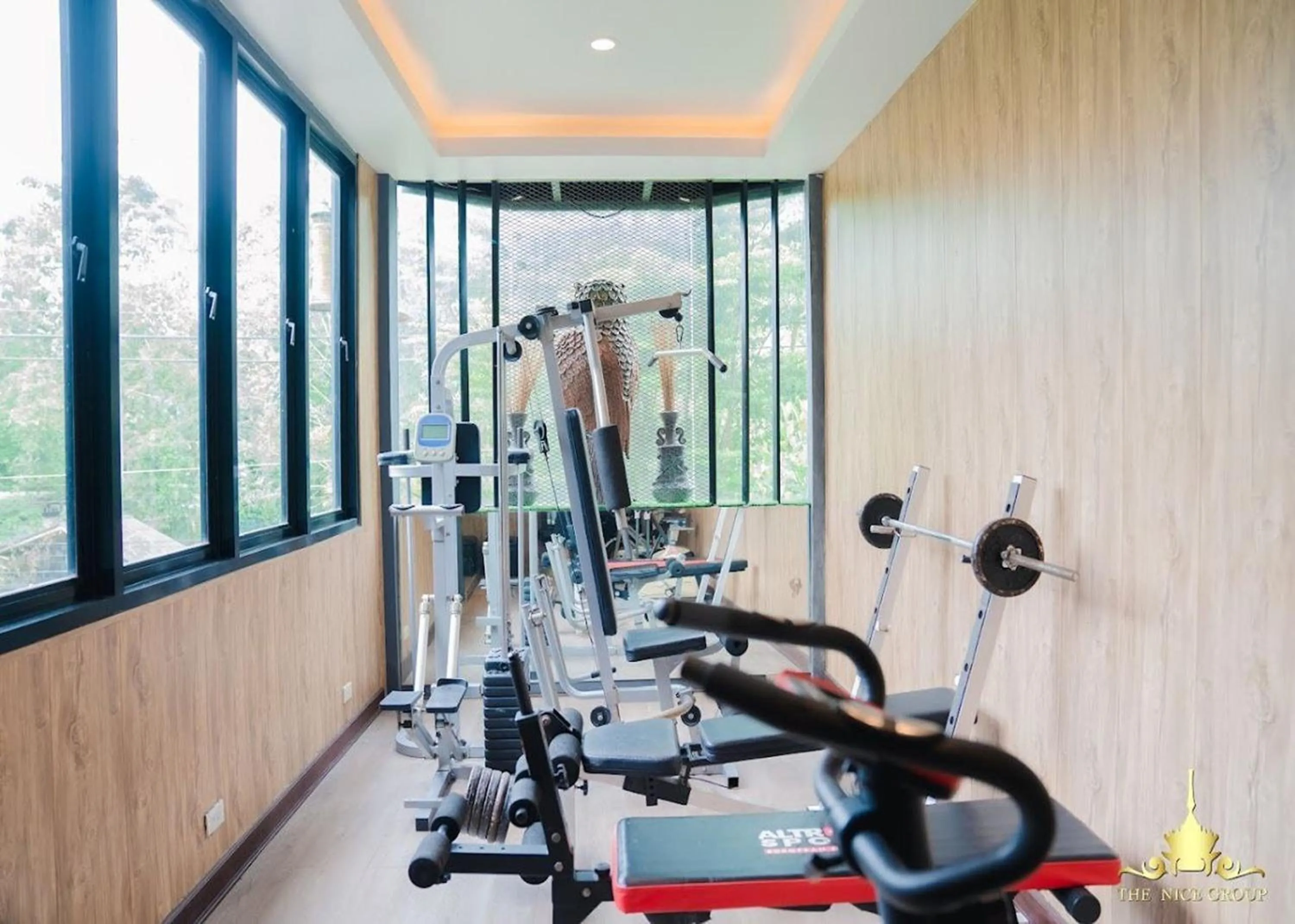 Fitness centre/facilities in Nice Villa Resort Hat Yai