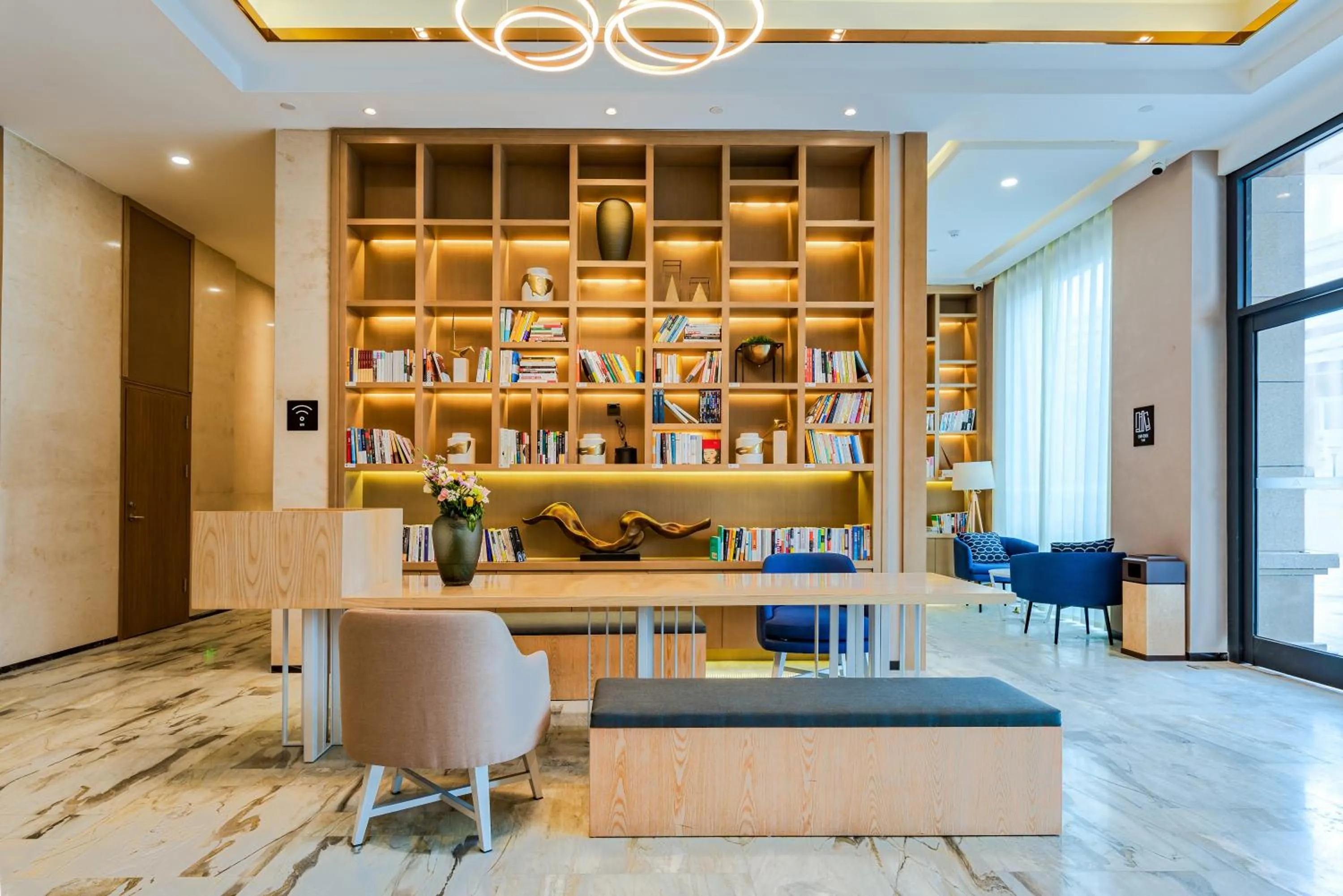 Lounge or bar in Atour Hotel (Wenzhou International Airport Olympic Sports Center)