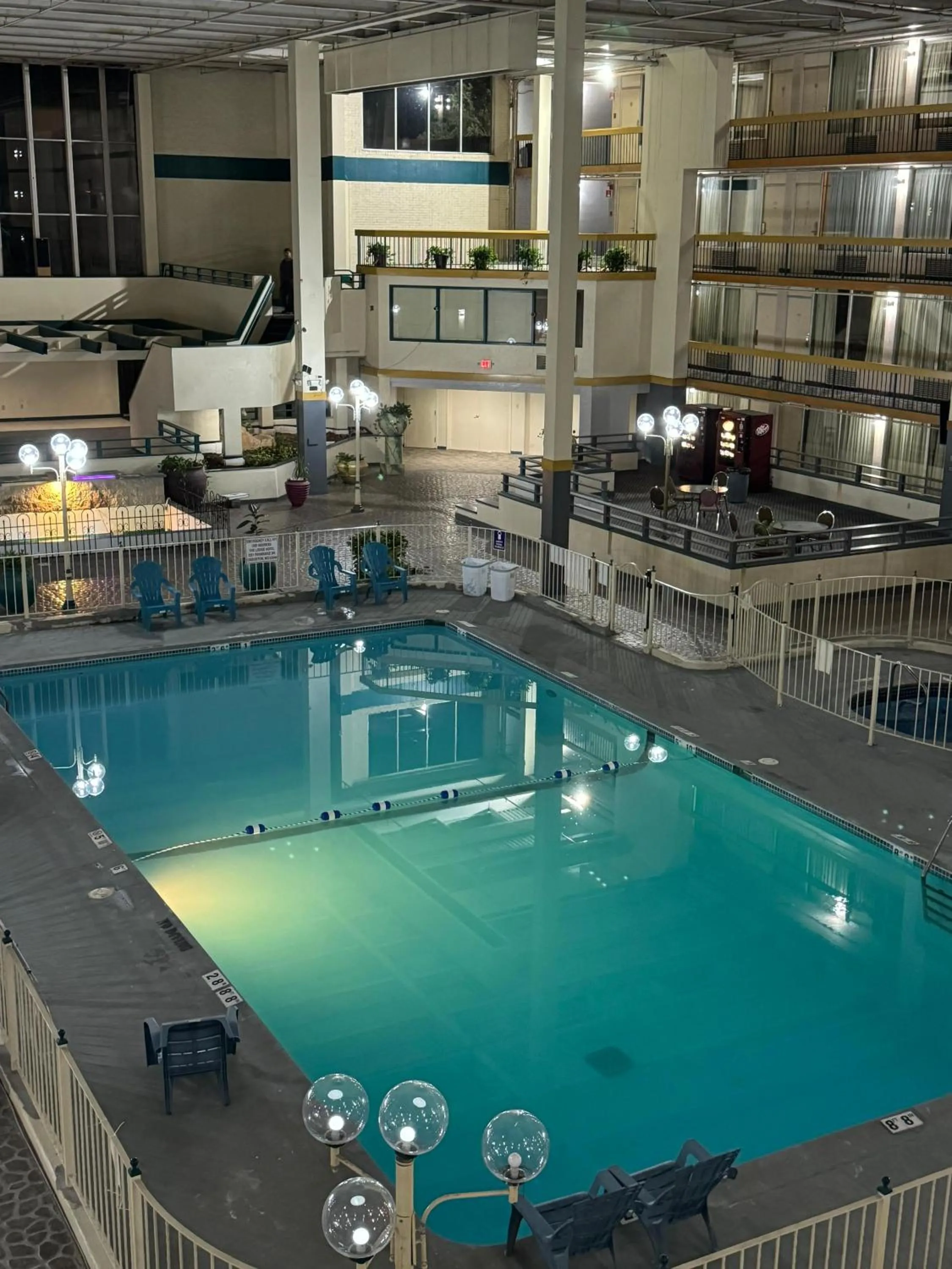 Swimming pool in The Lodge Hotel and Banquets