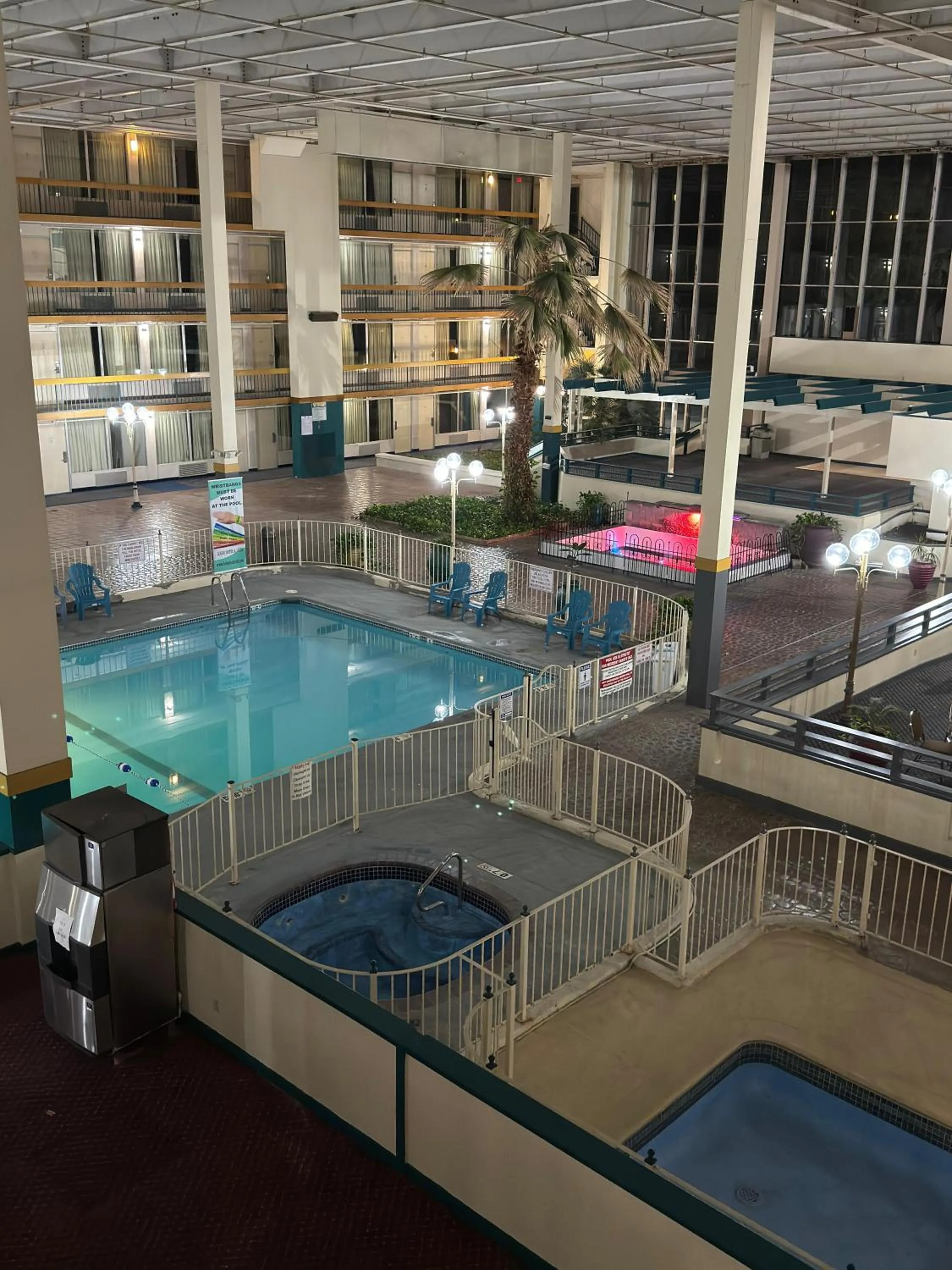 Swimming pool in The Lodge Hotel and Banquets