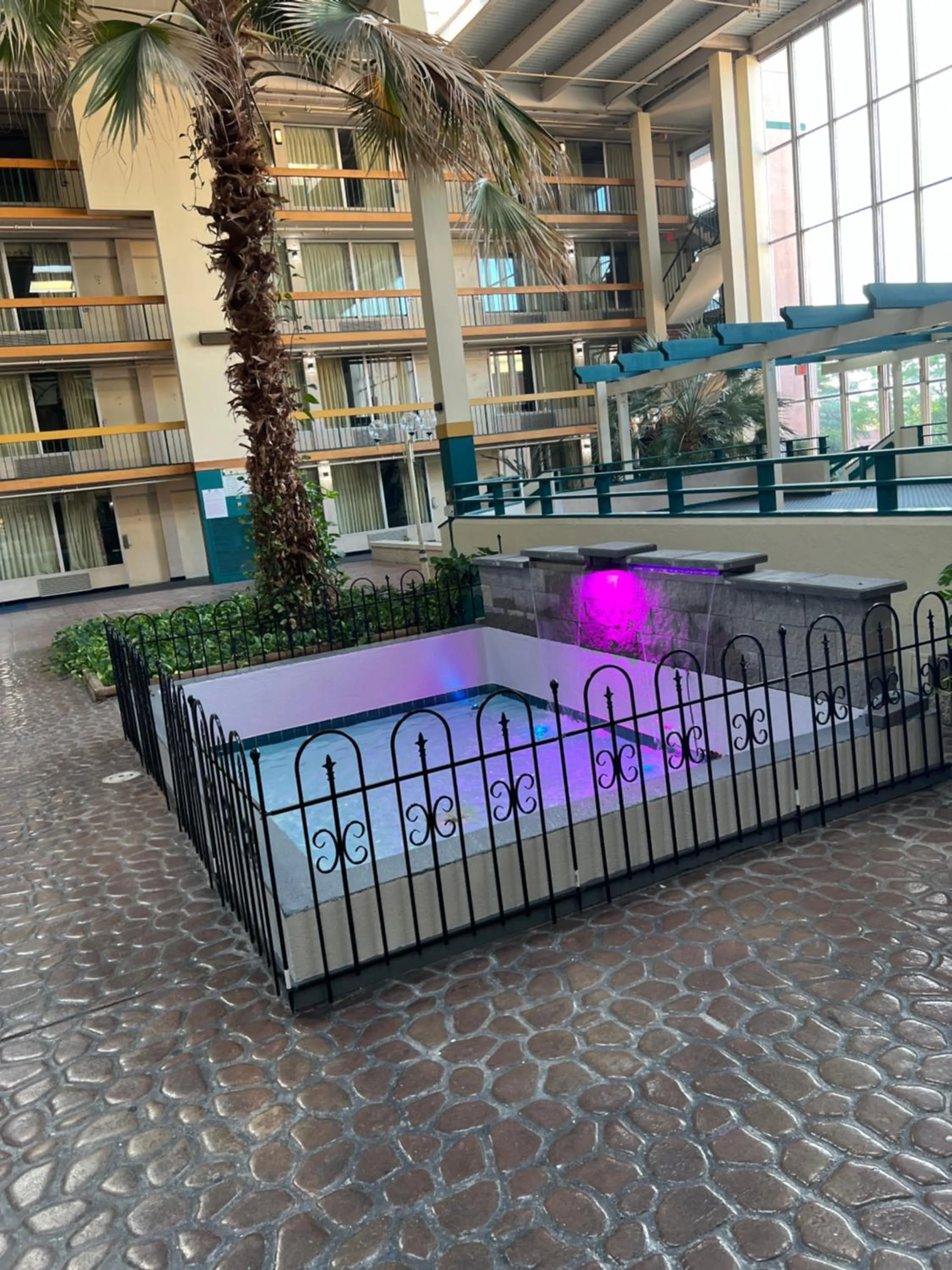 Pool view in The Lodge Hotel and Banquets