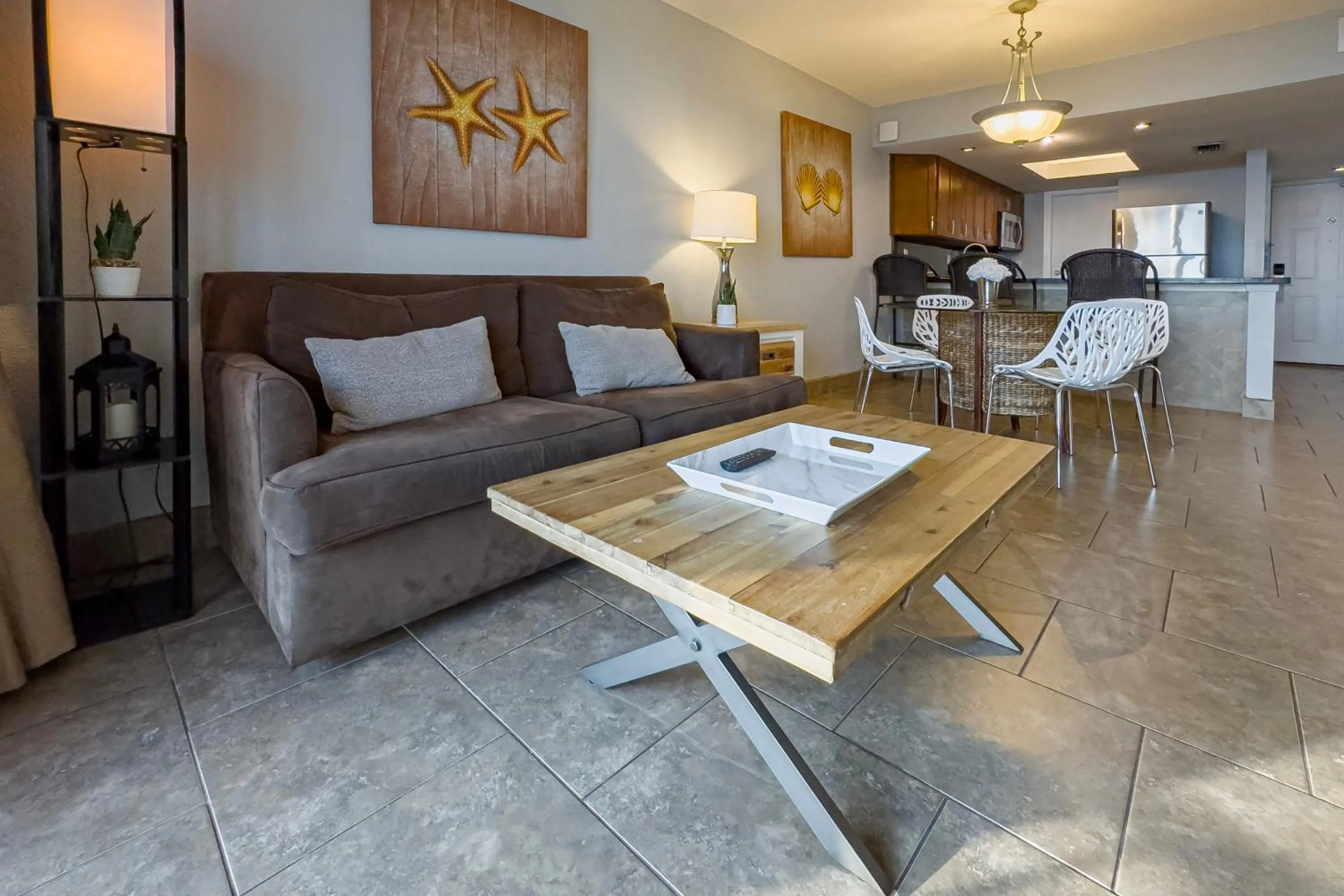 Living room in Isla Grand Beach Resort