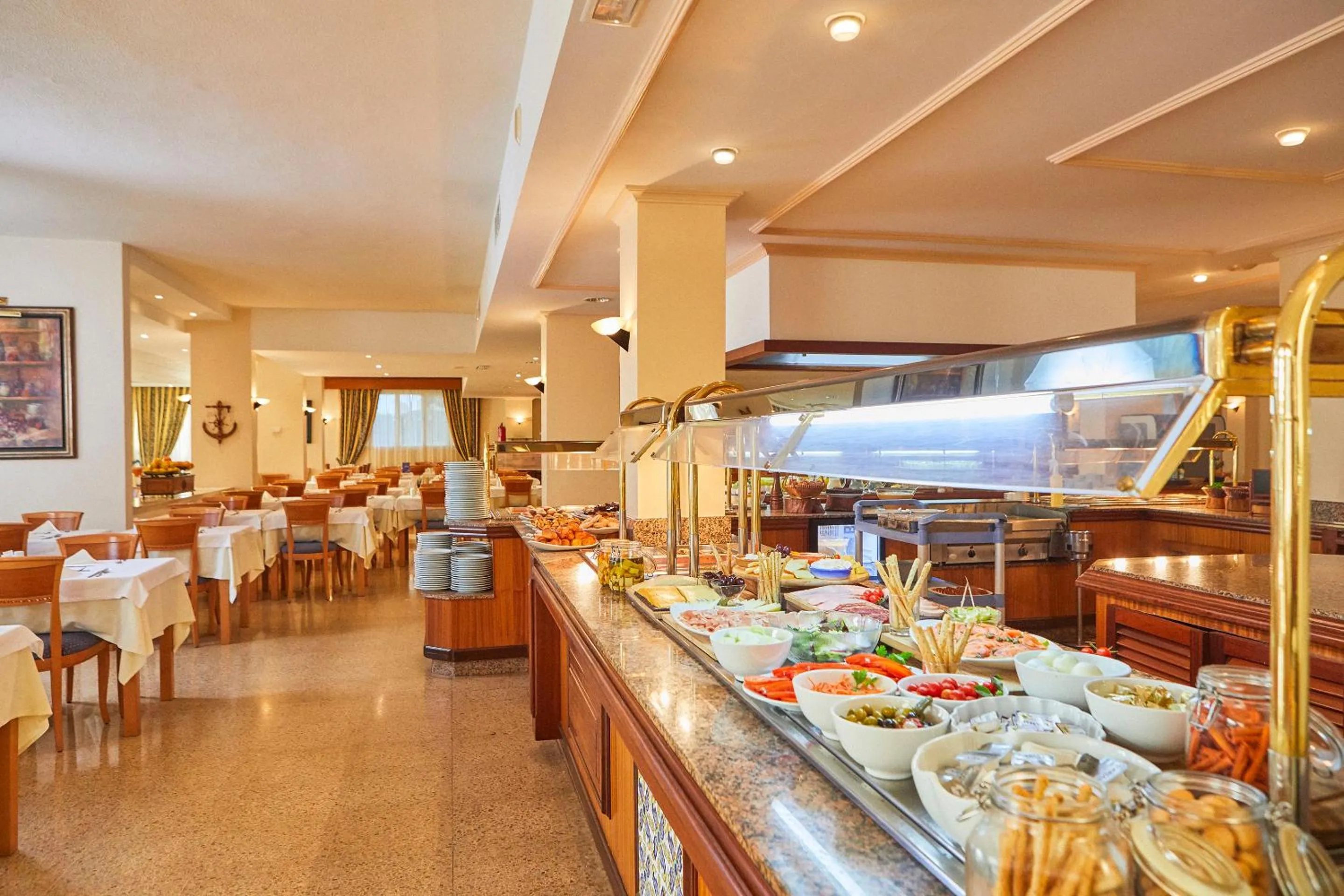 Buffet breakfast in Hotel Rocamarina - Adults Only