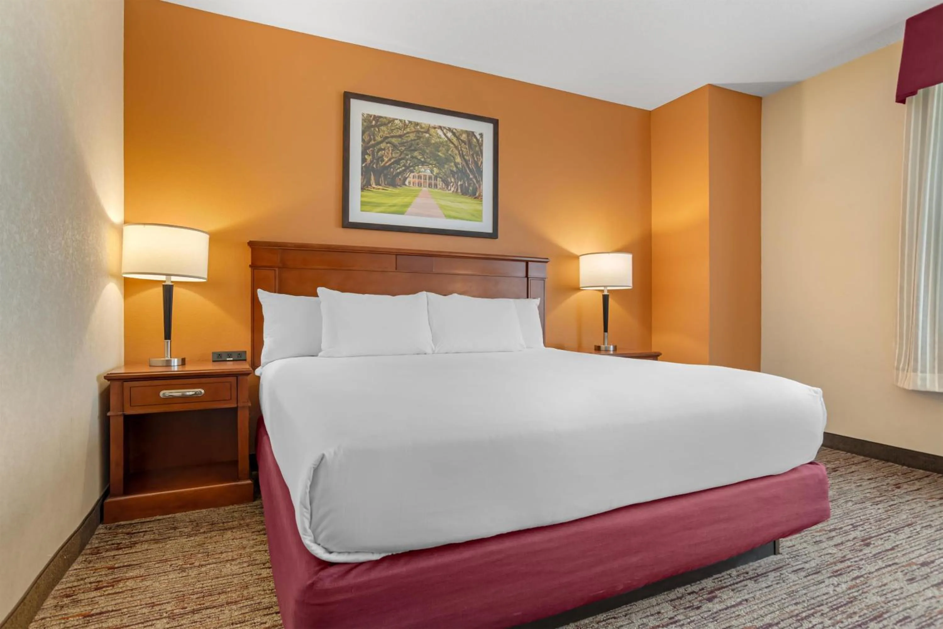 Bedroom, Bed in Drury Inn & Suites Baton Rouge