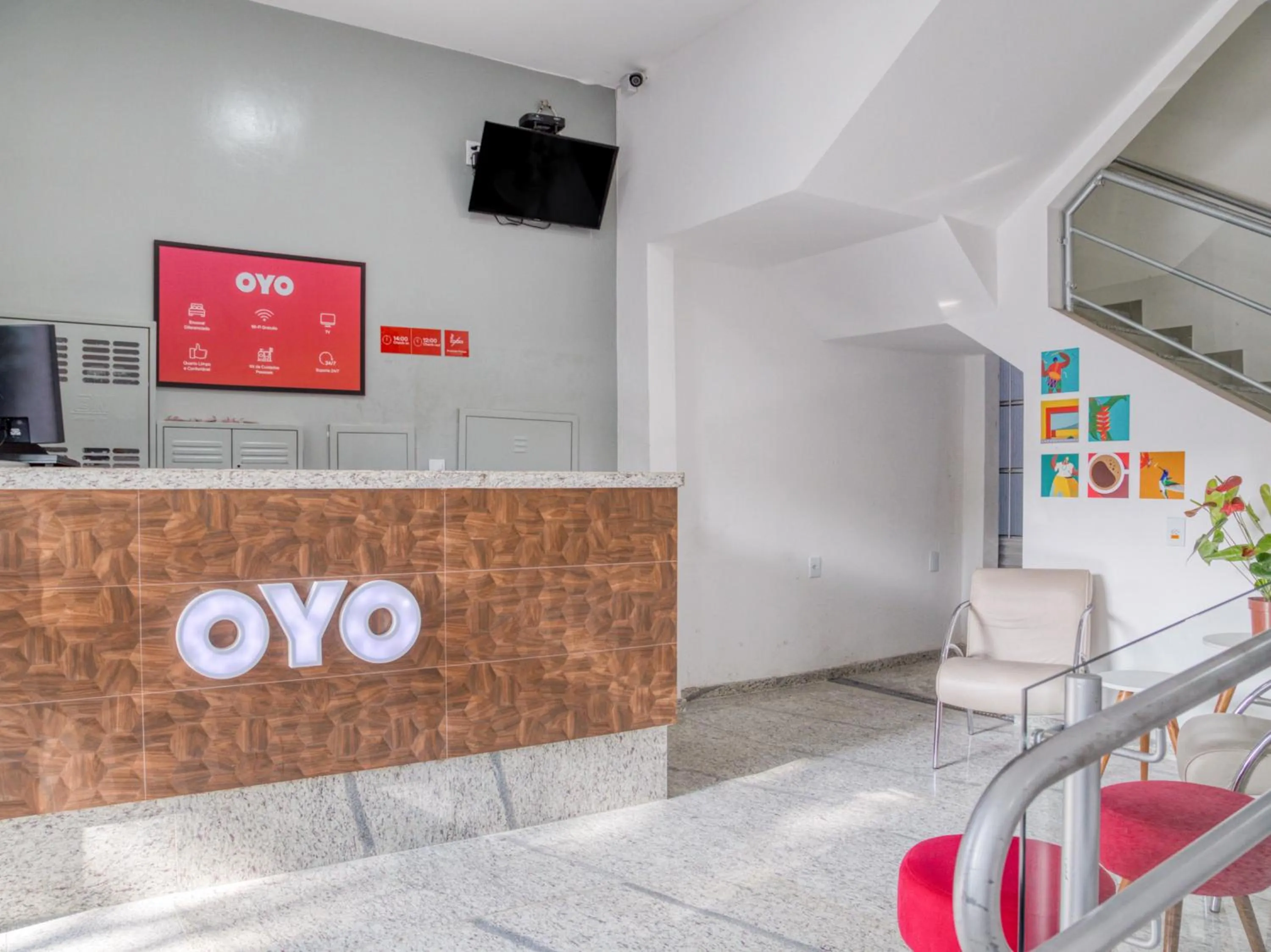 Lobby or reception in HOTEL PAULISTANO Center Norte