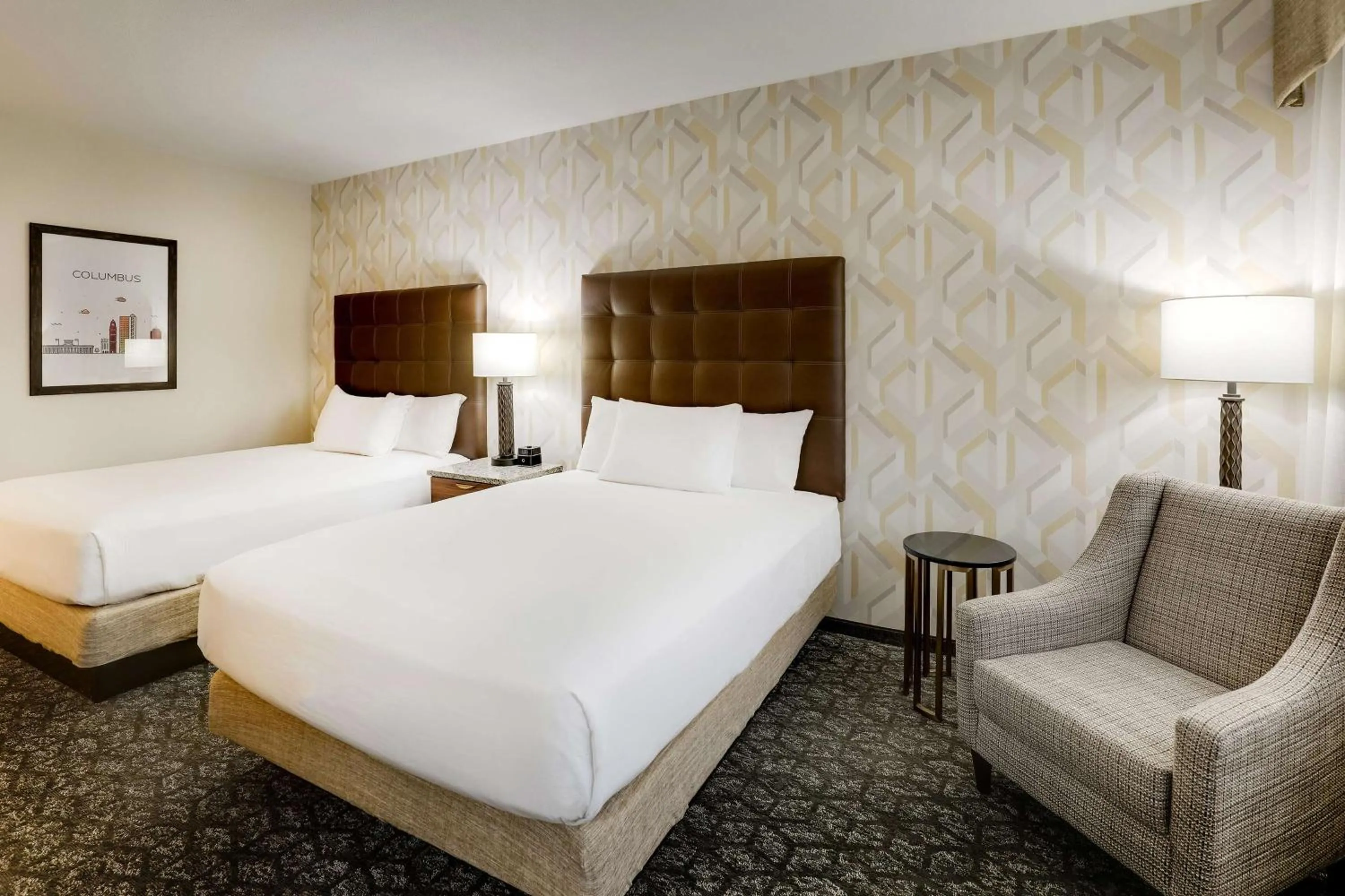 Bedroom, Bed in Drury Plaza Hotel Columbus Downtown