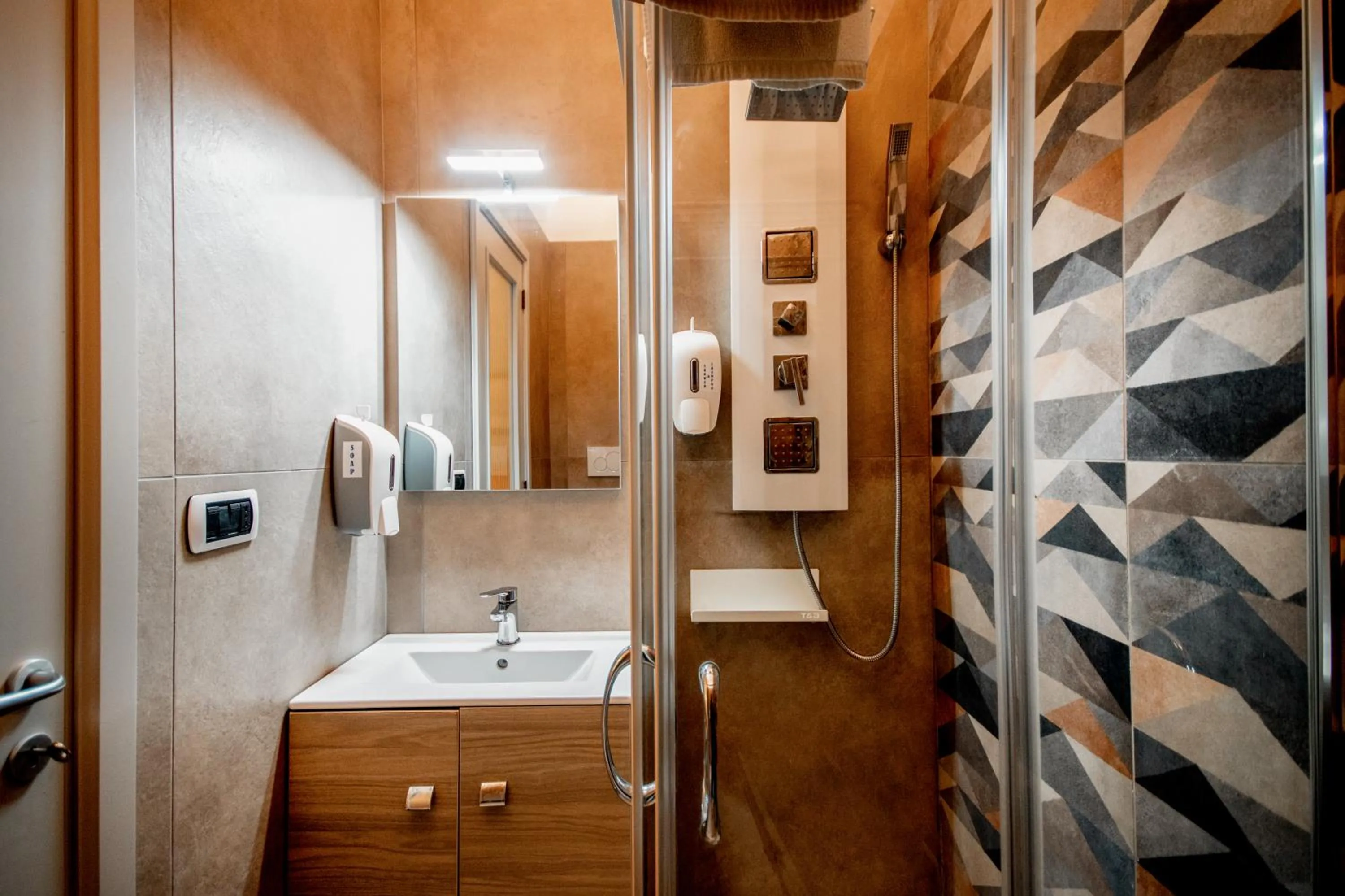 Shower in Dimora Villa Serena Porto Selvaggio