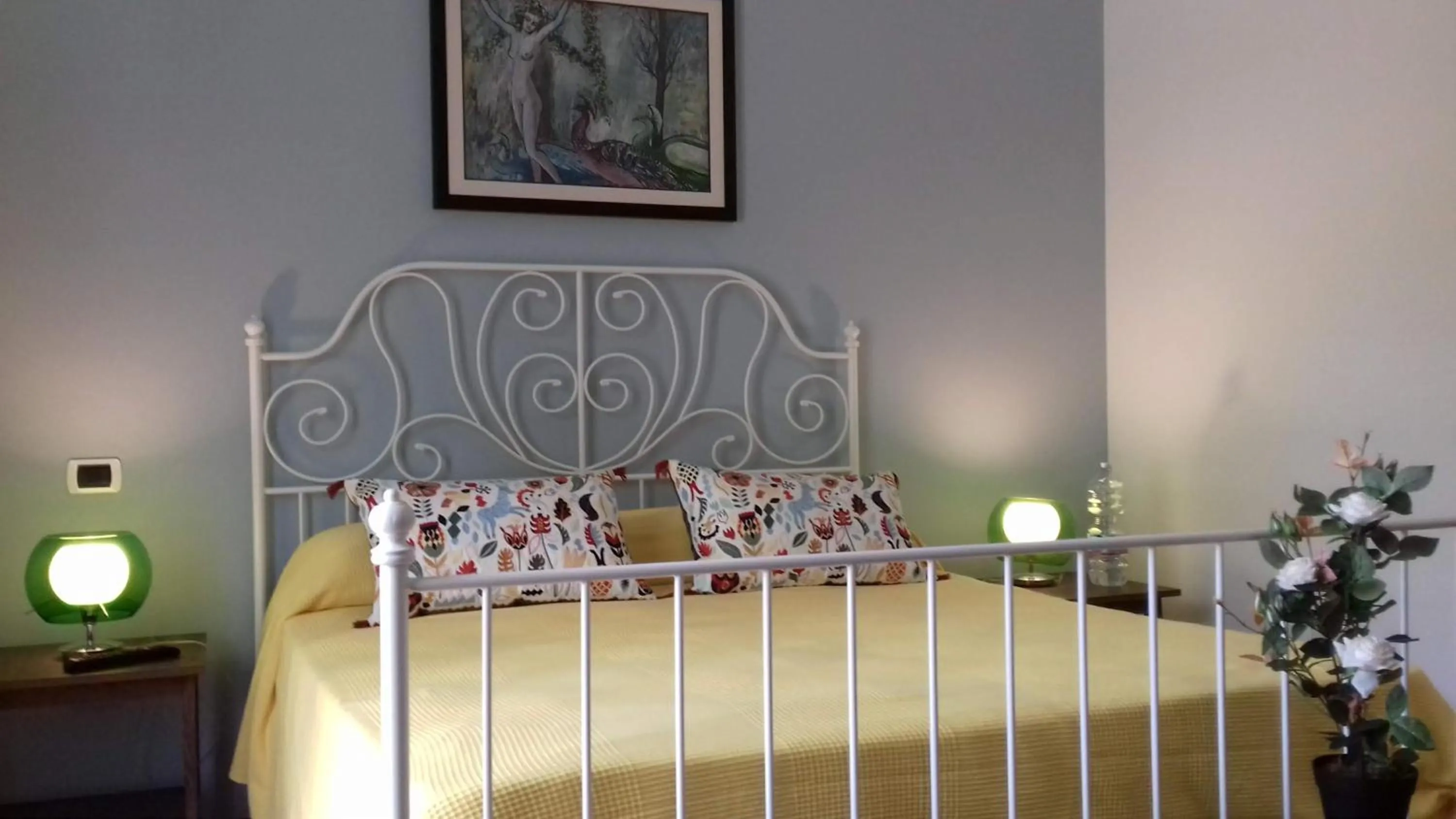 Bedroom, Bed in Dimora Villa Serena Porto Selvaggio