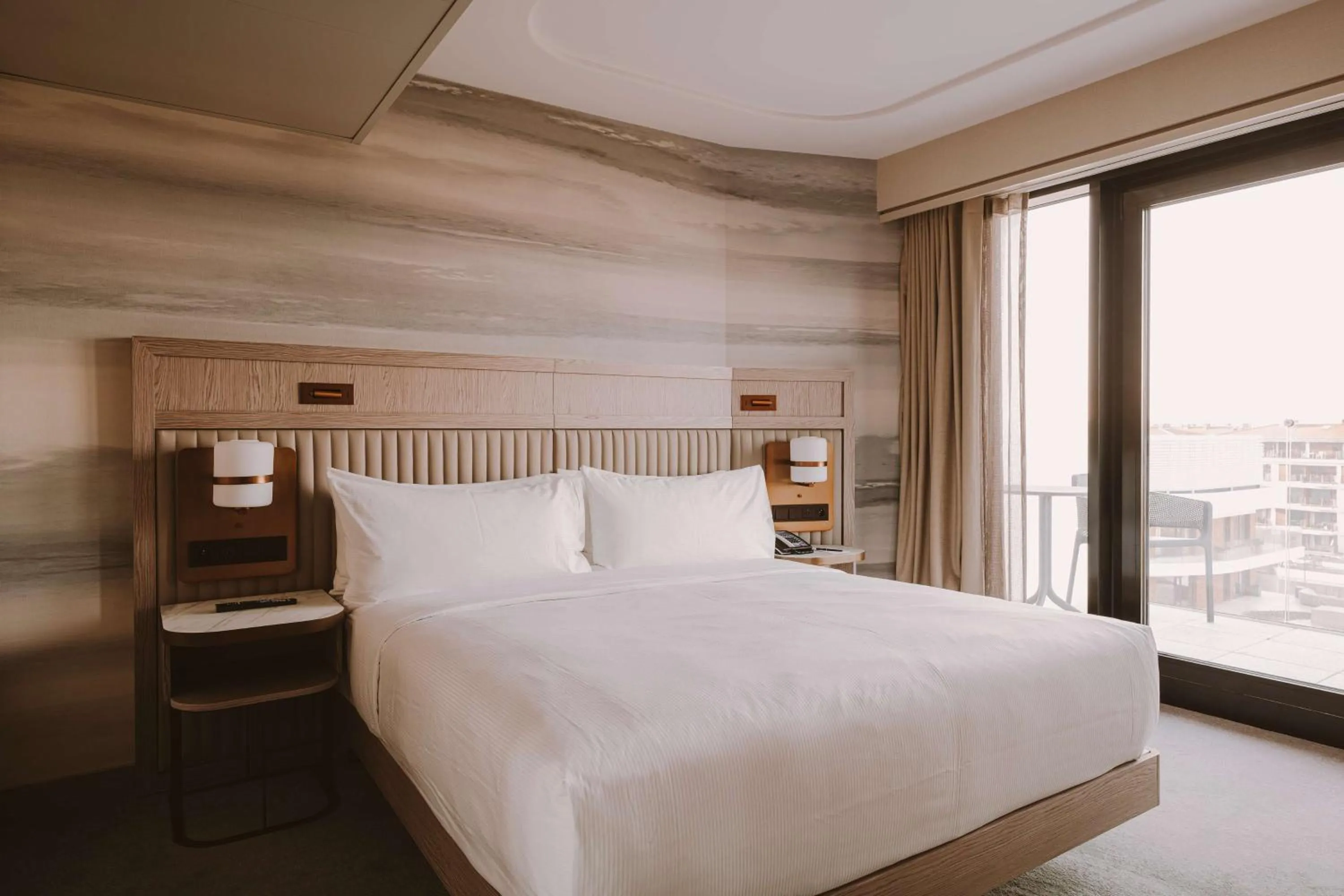 Bed in Hilton Swinoujscie Resort And Spa