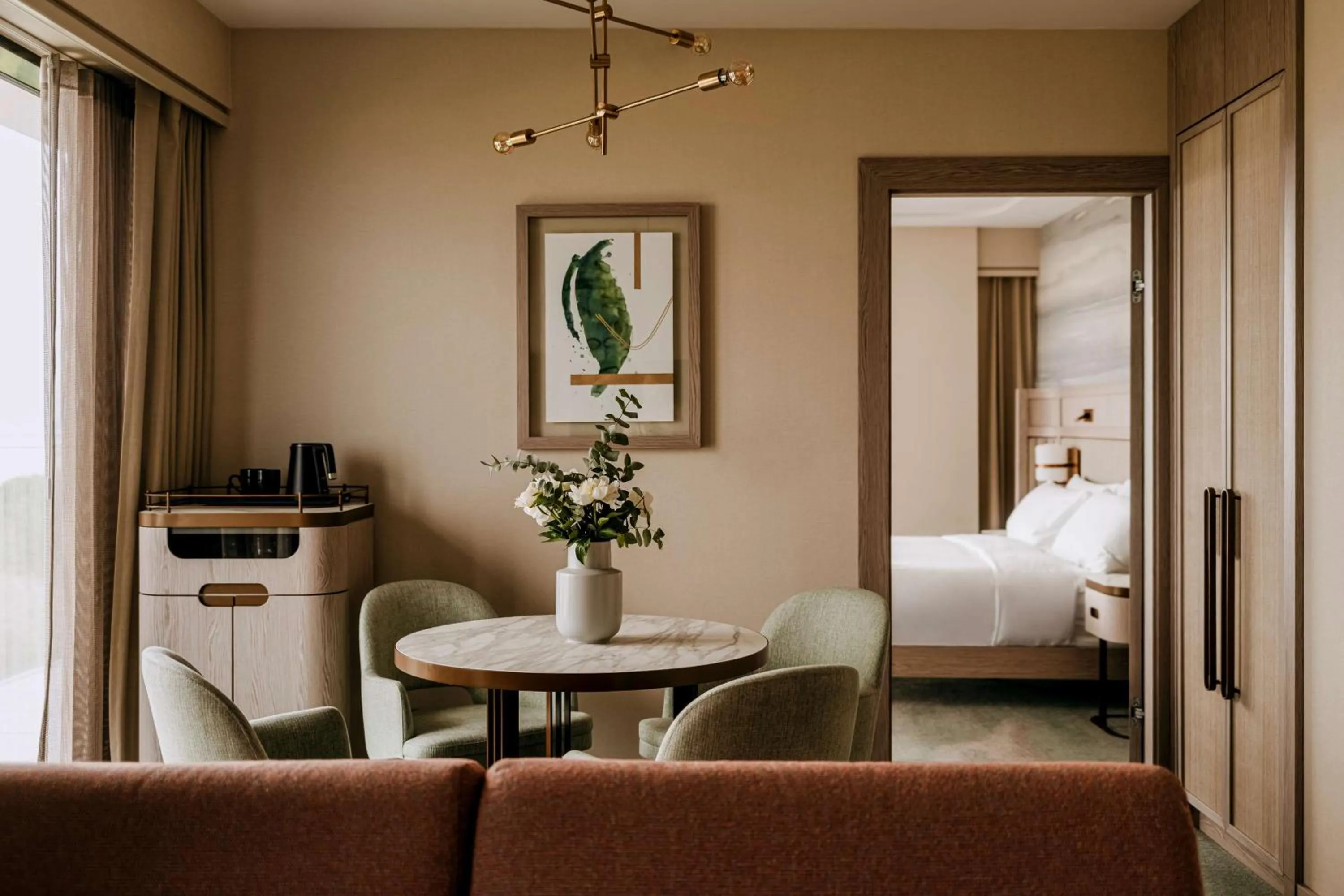 Living room, Bed in Hilton Swinoujscie Resort And Spa