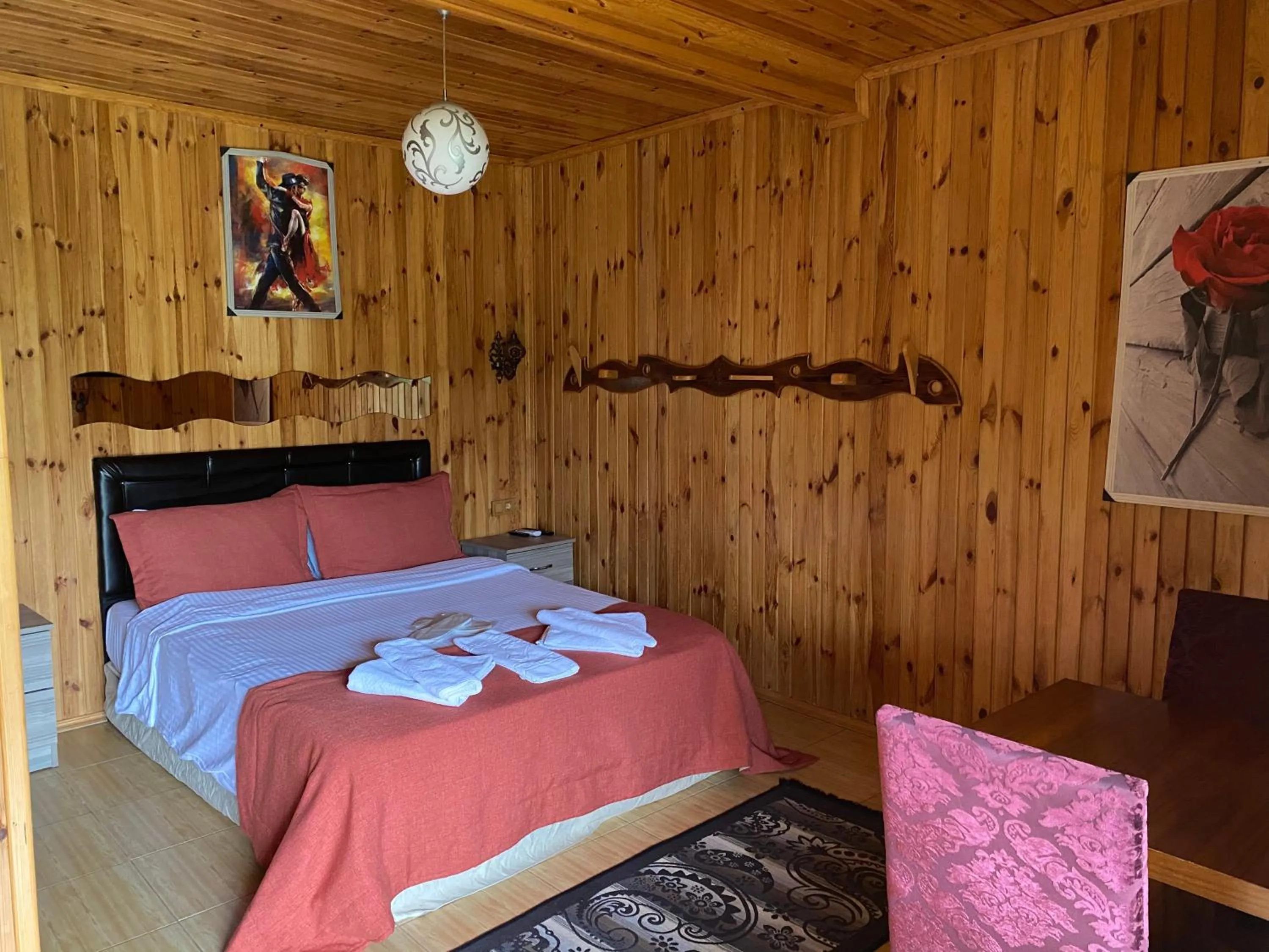 Bed in Ağva Green River Hotel