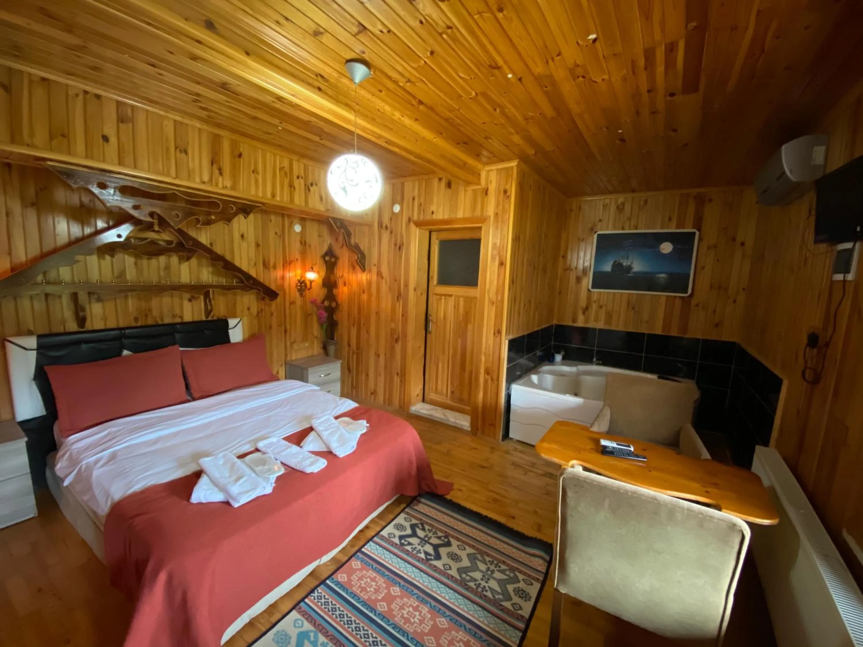 Bed in Ağva Green River Hotel