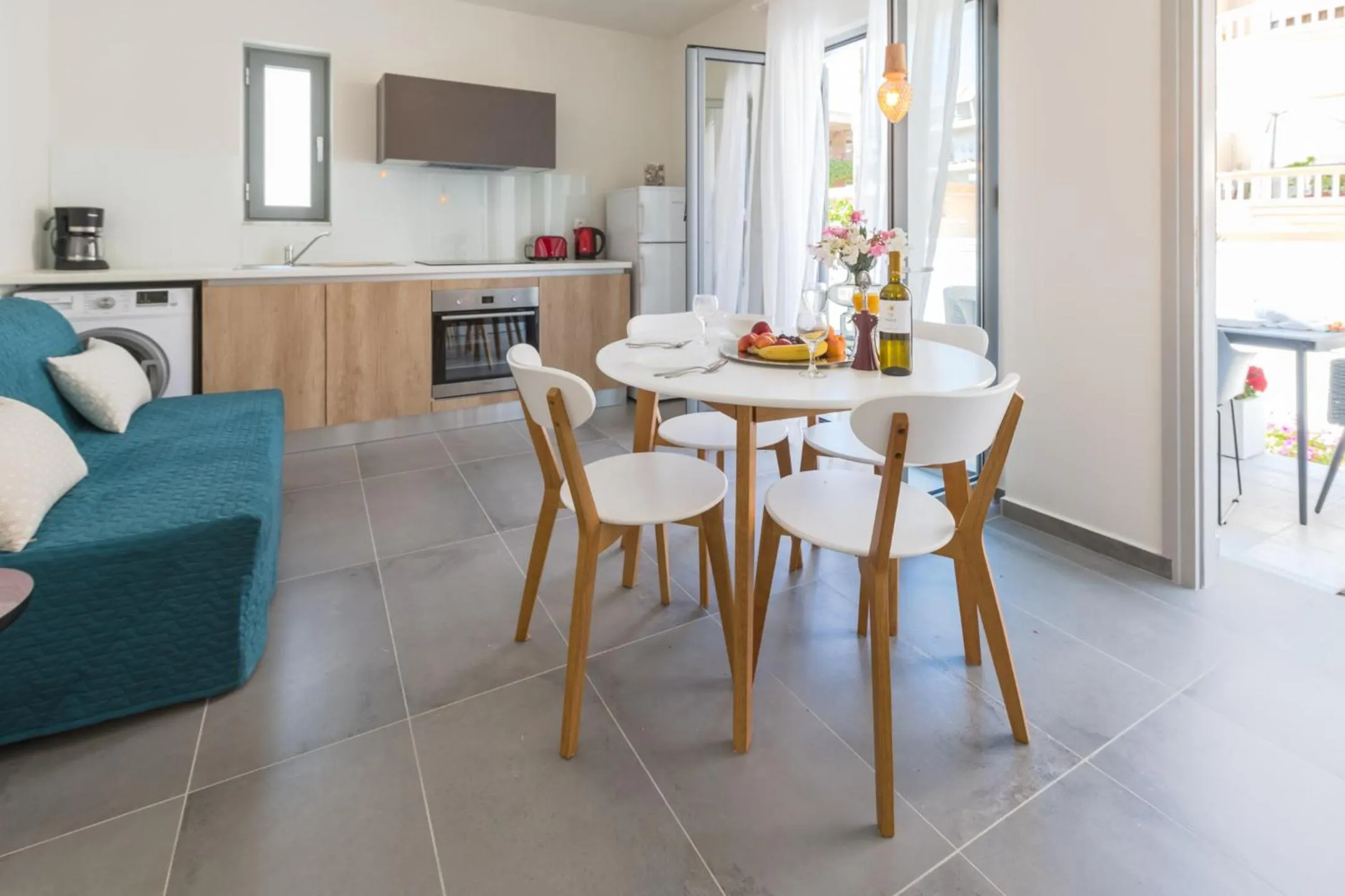 Living room in Rotunda Suites