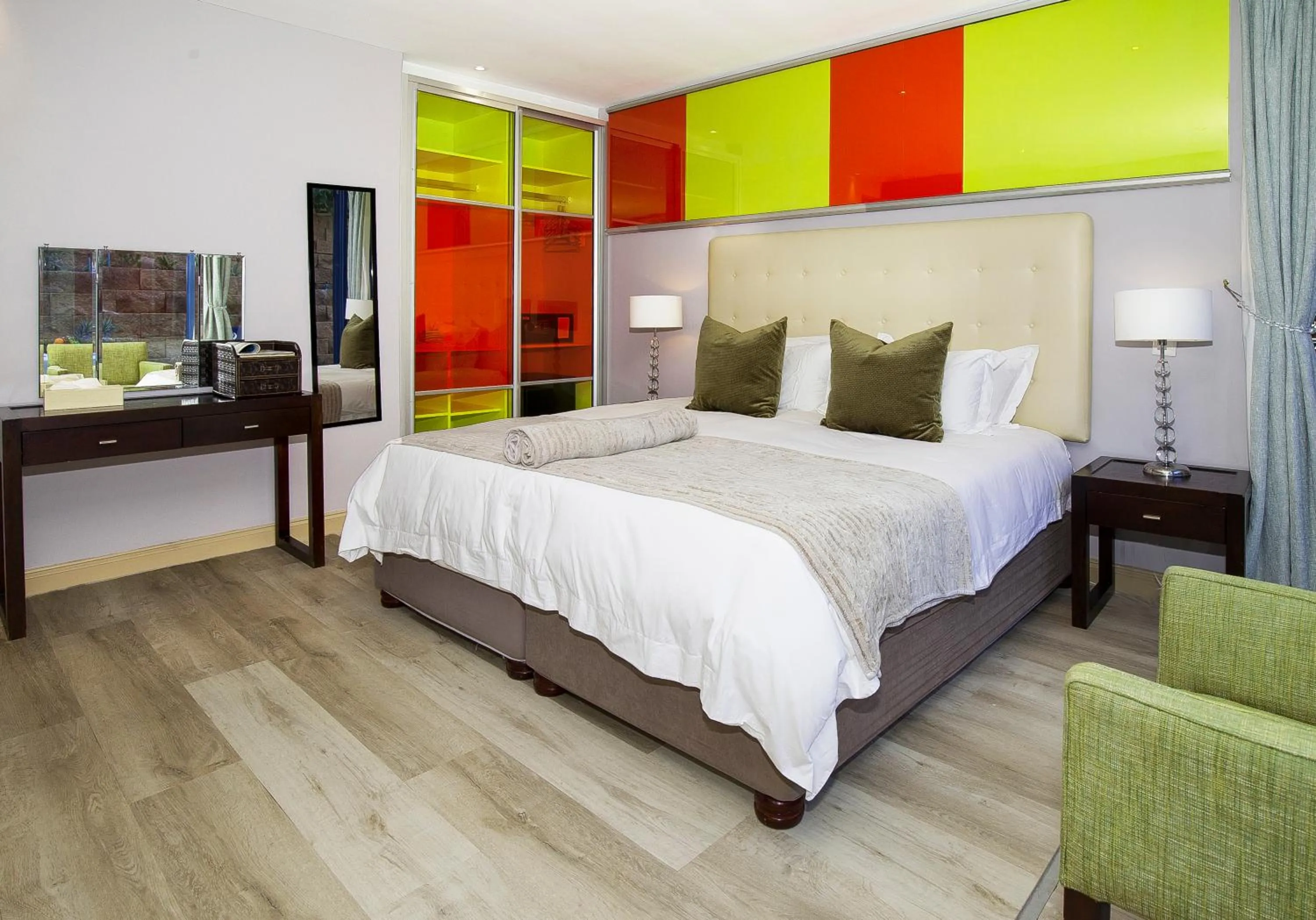 Bed in Magellans Hotel