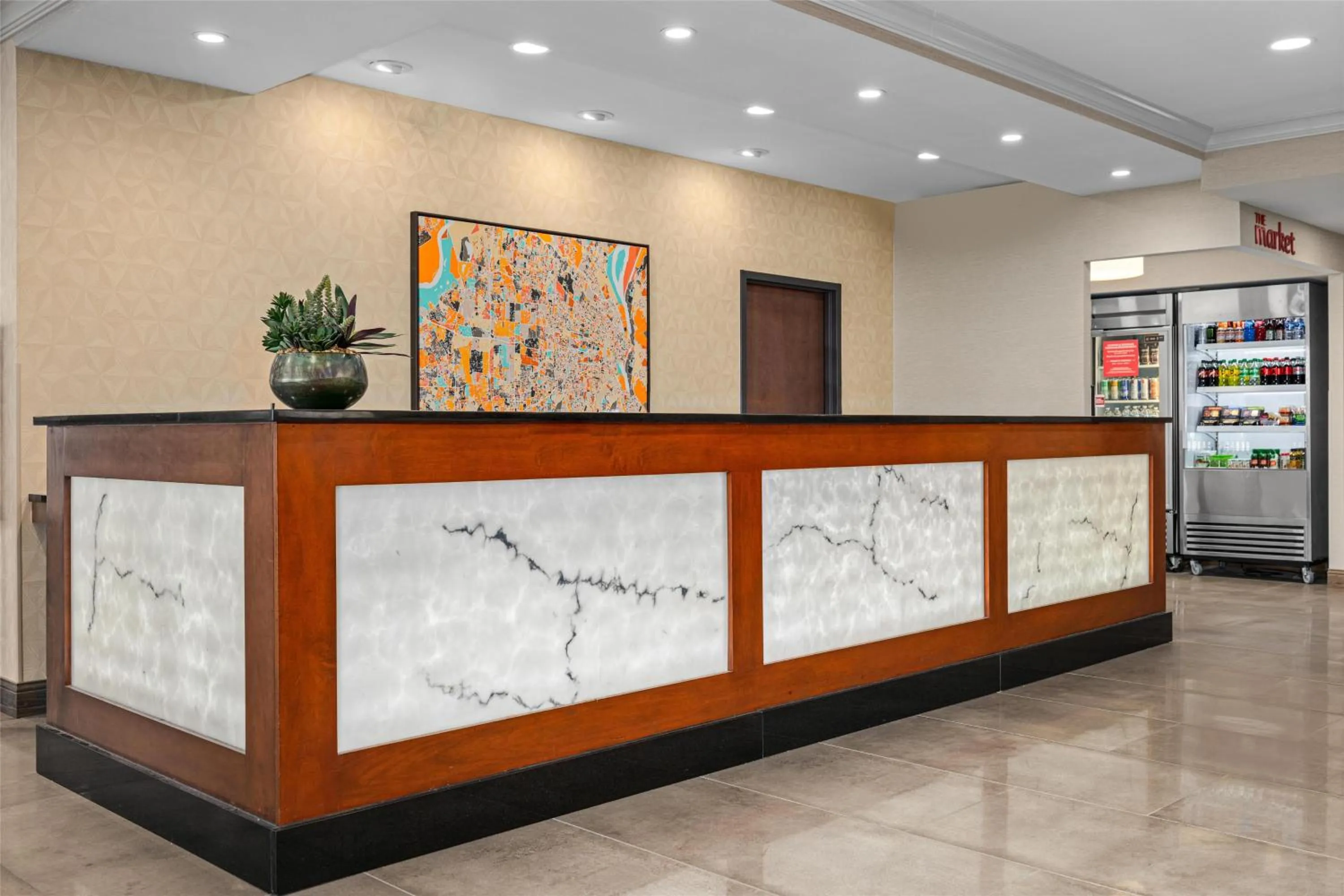 Lobby or reception in Drury Plaza Hotel St Louis Creve Coeur