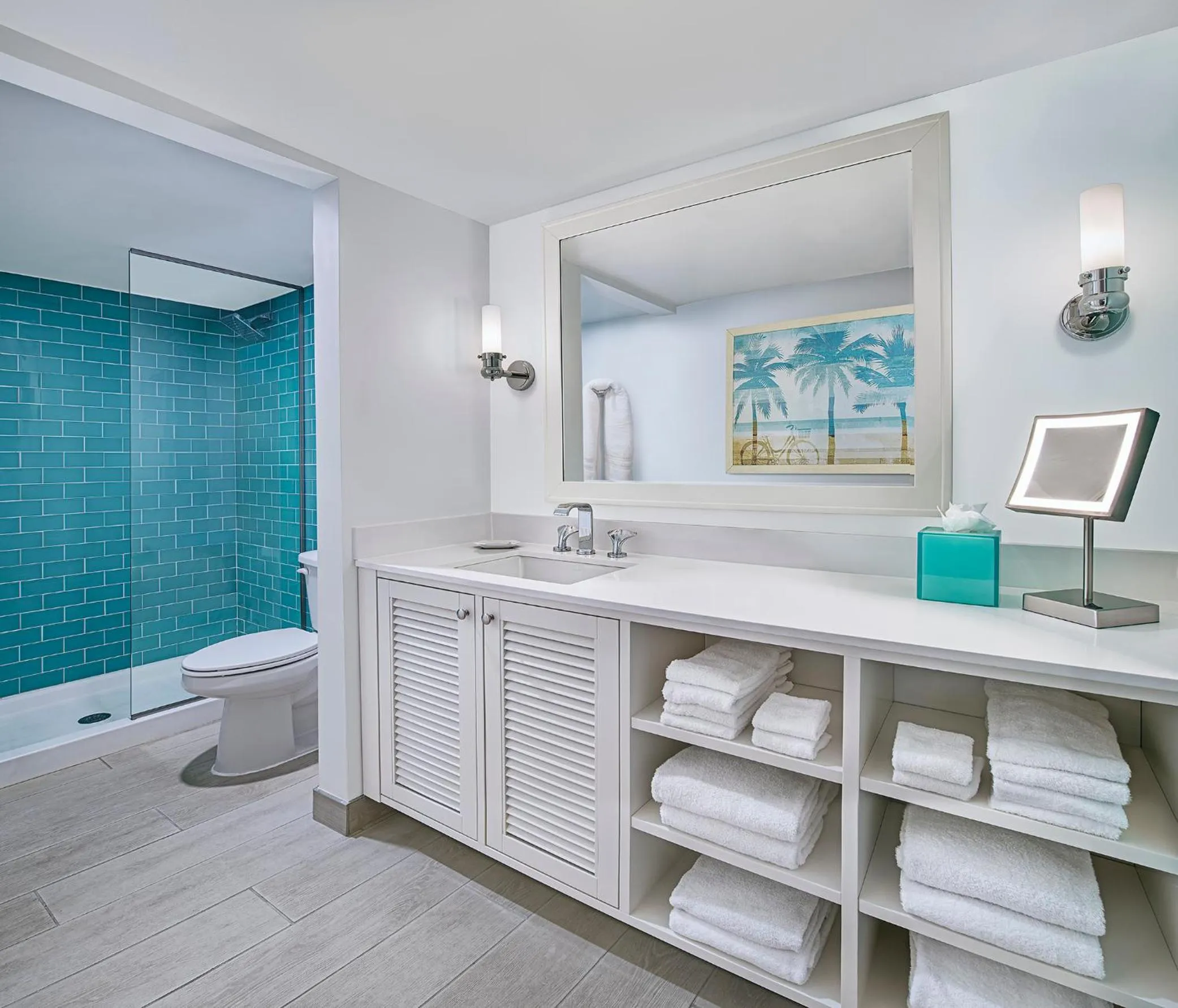 Shower in Margaritaville Beach Resort South Padre Island