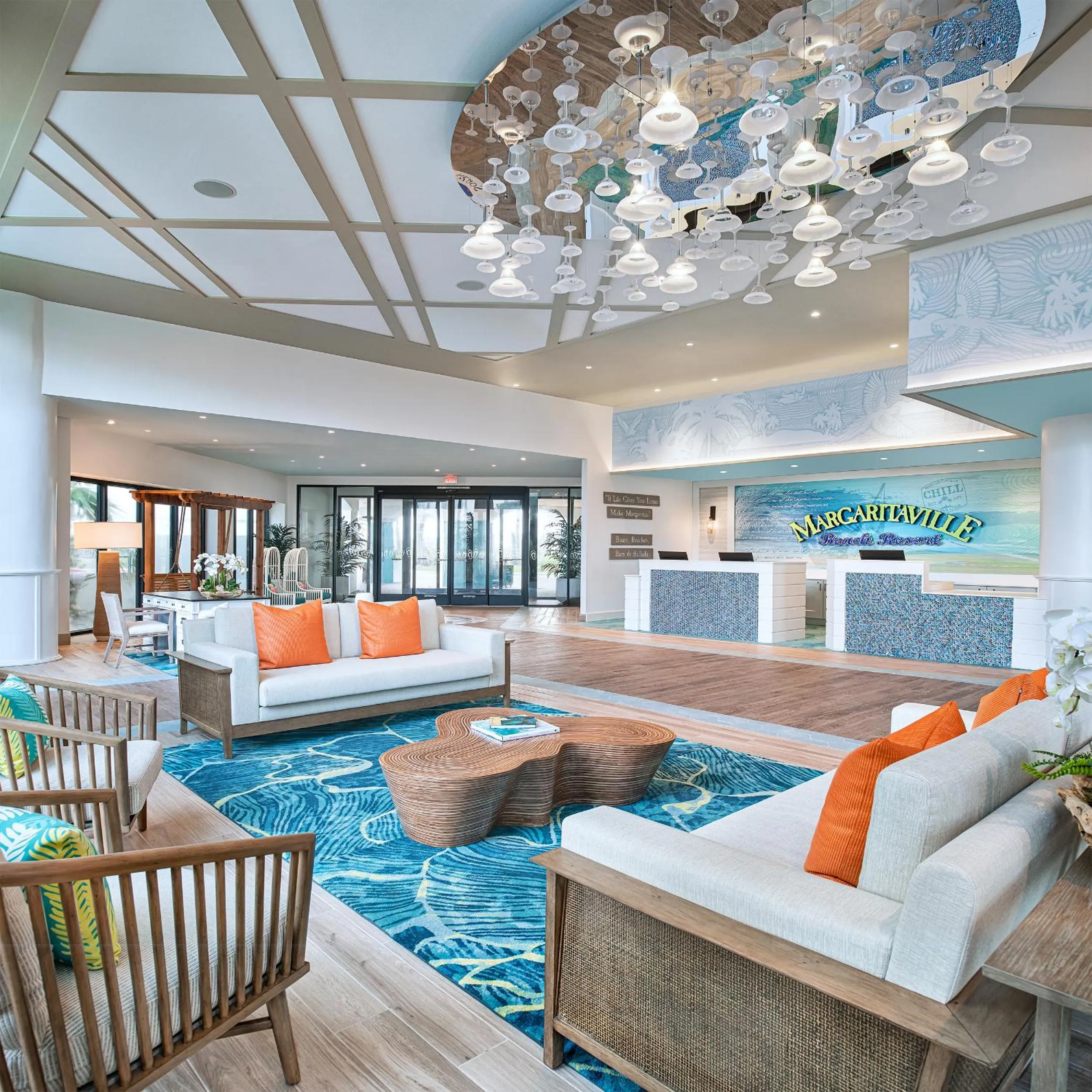 Lobby or reception in Margaritaville Beach Resort South Padre Island