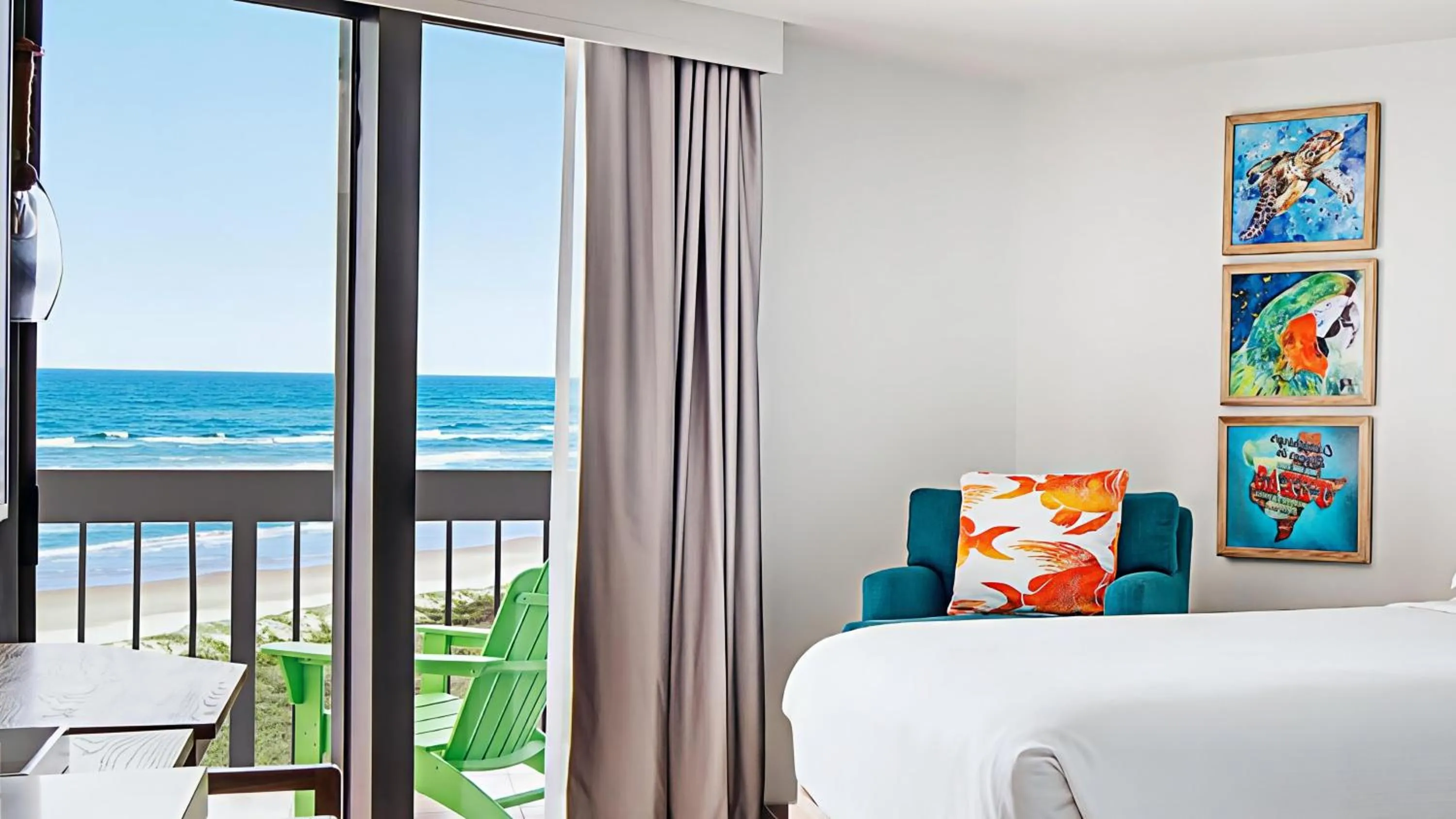 Bed in Margaritaville Beach Resort South Padre Island