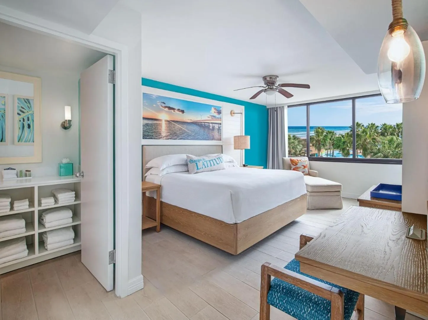 Bedroom, Bed in Margaritaville Beach Resort South Padre Island