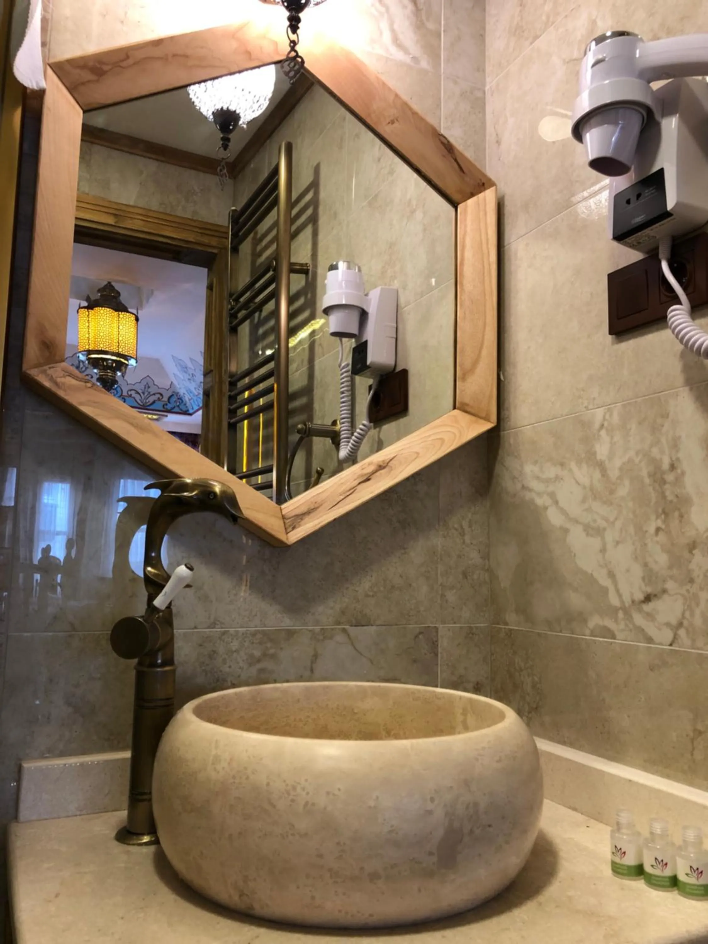 Bathroom in Enderun by Otantik Suites