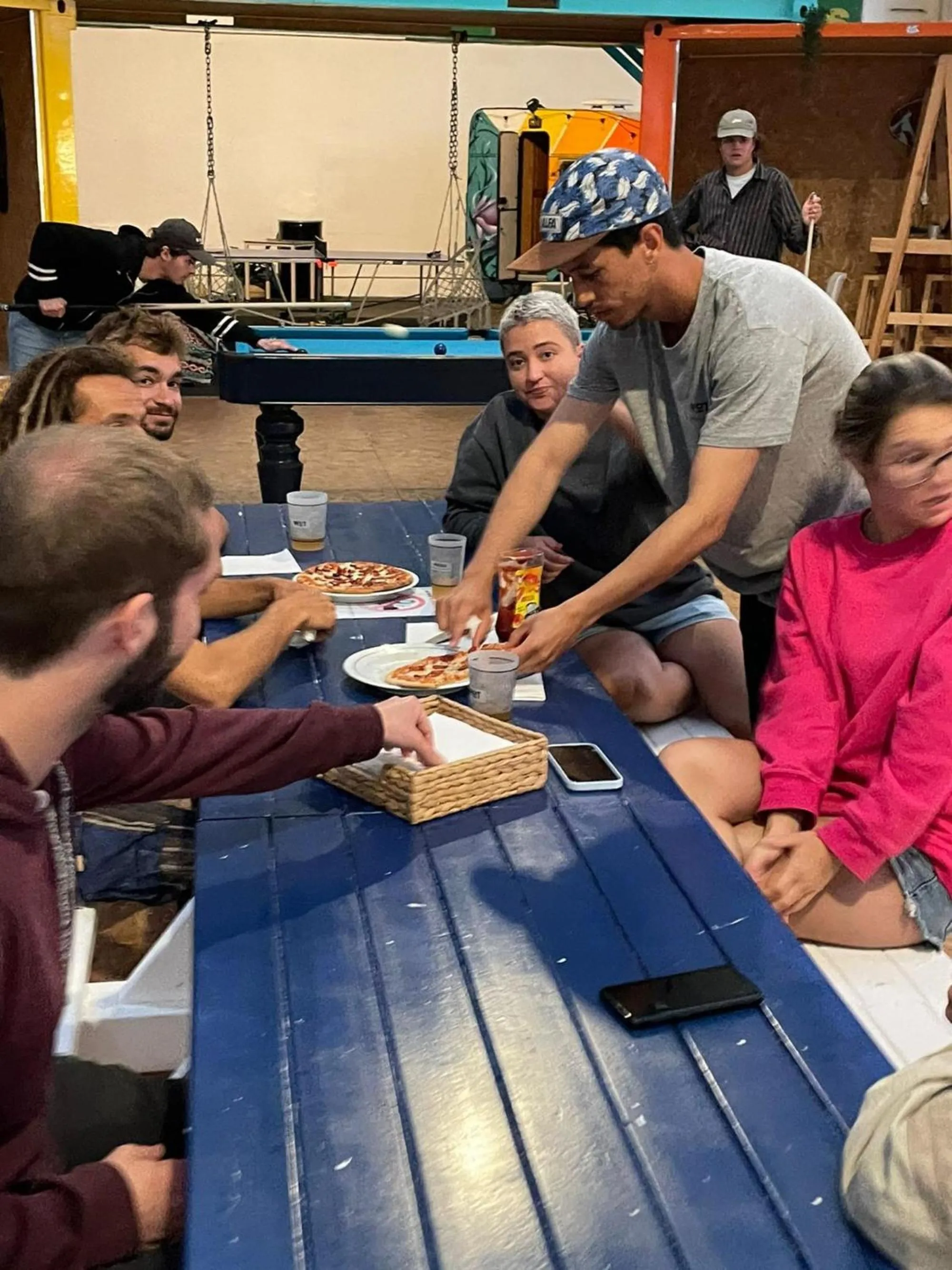 Food and drinks in WOT Peniche Social