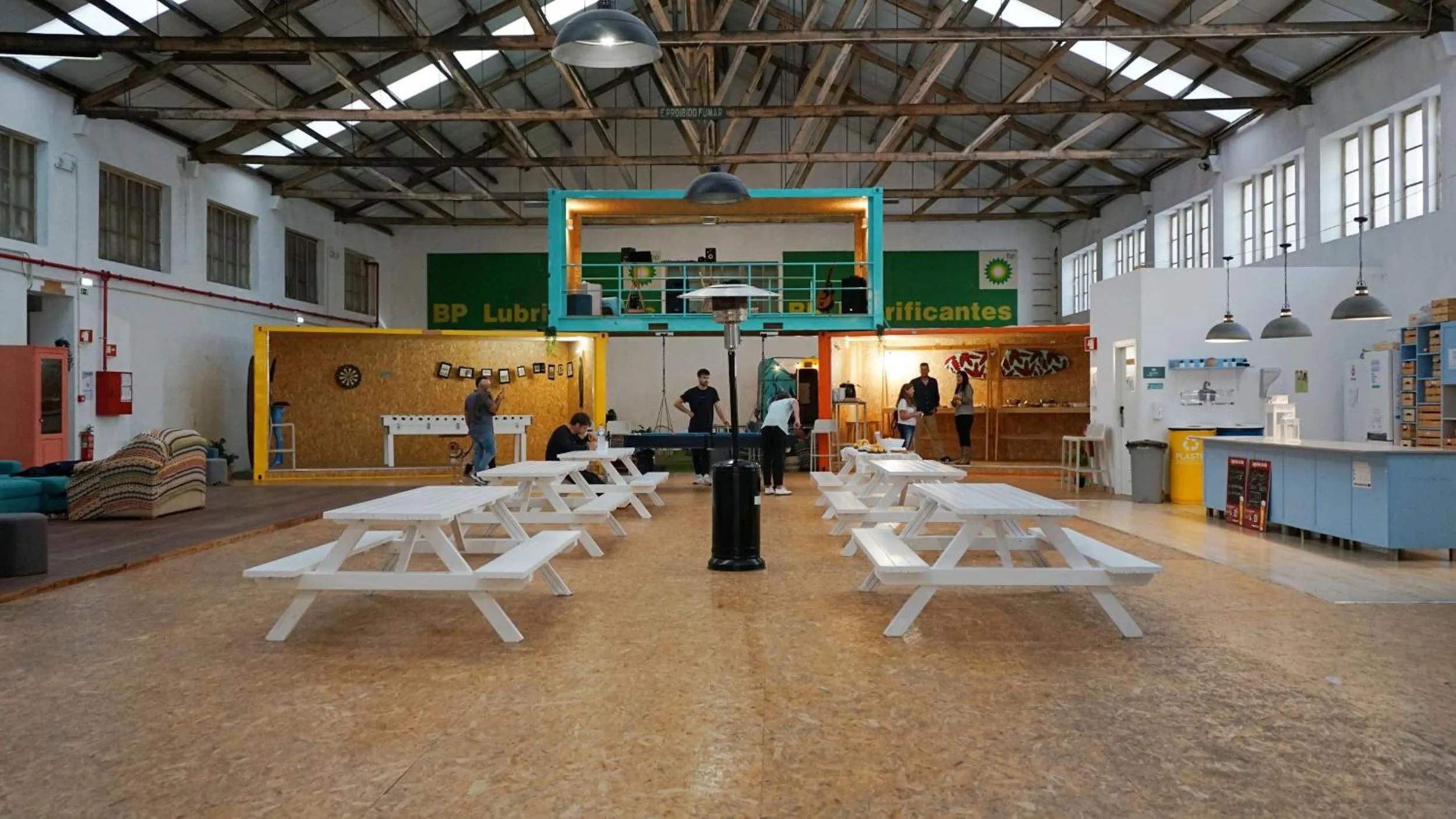Dining area in WOT Peniche Social