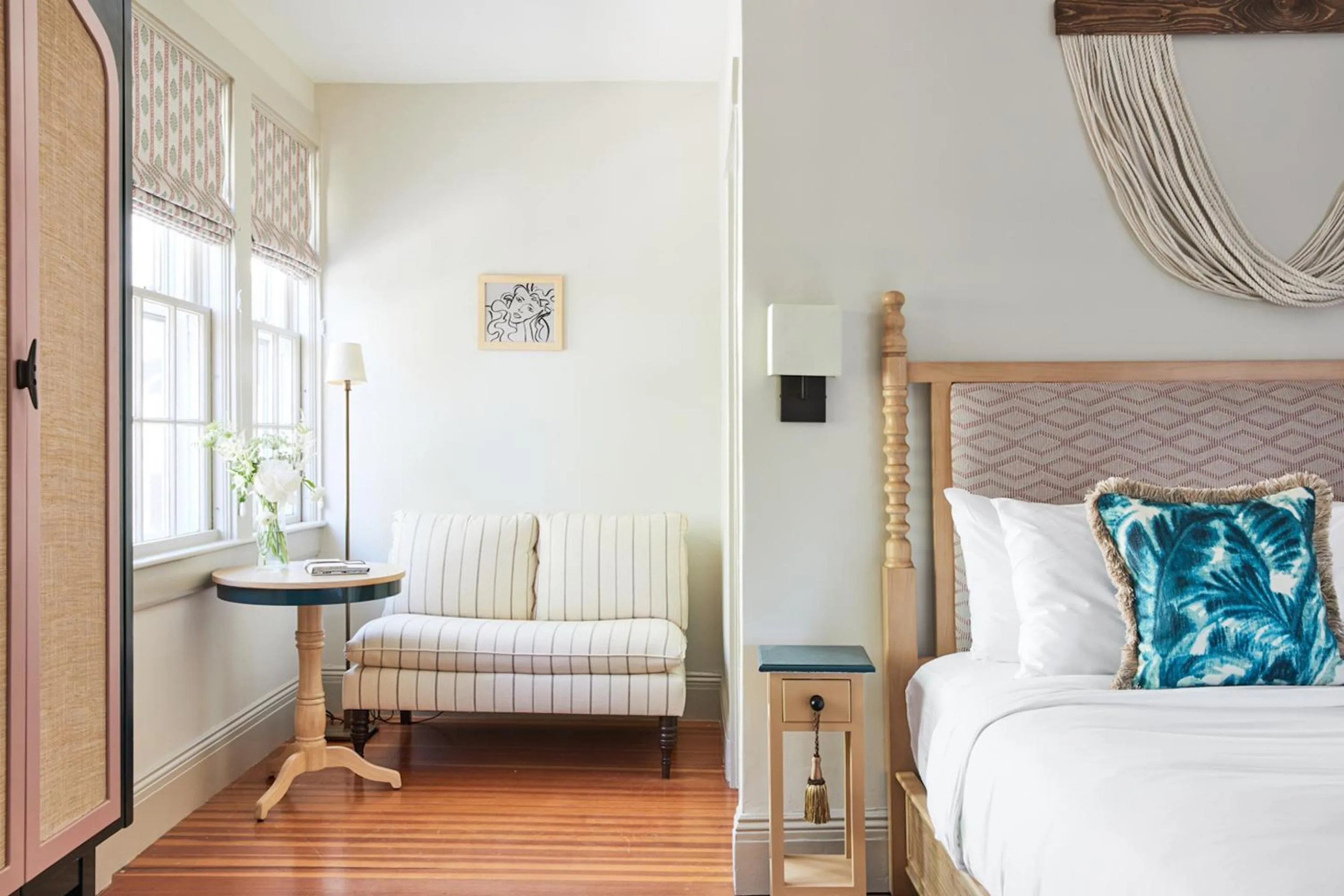 Seating area in Faraway Nantucket