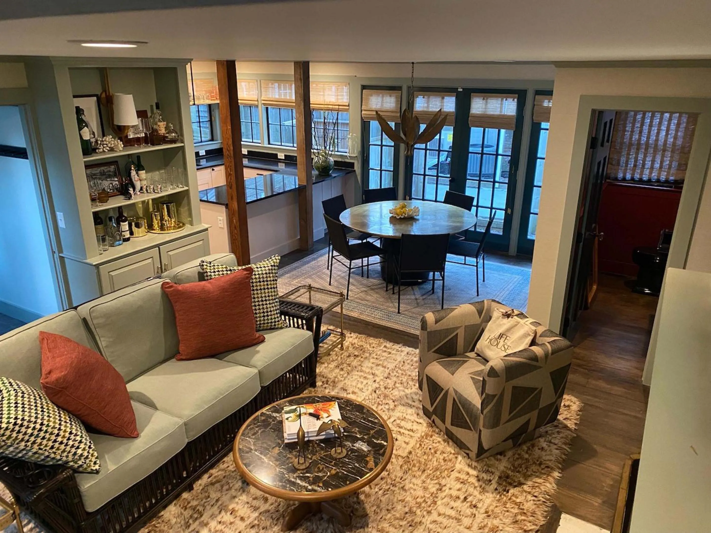 Living room in Faraway Nantucket