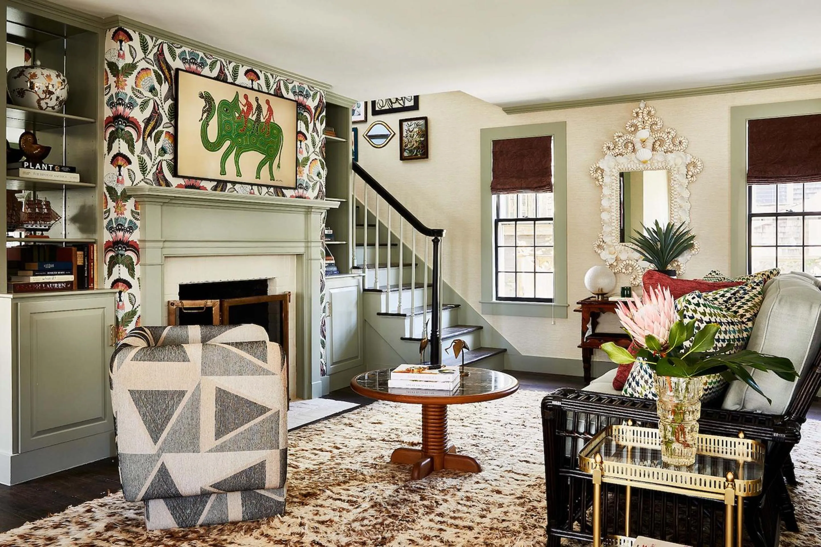 Living room in Faraway Nantucket