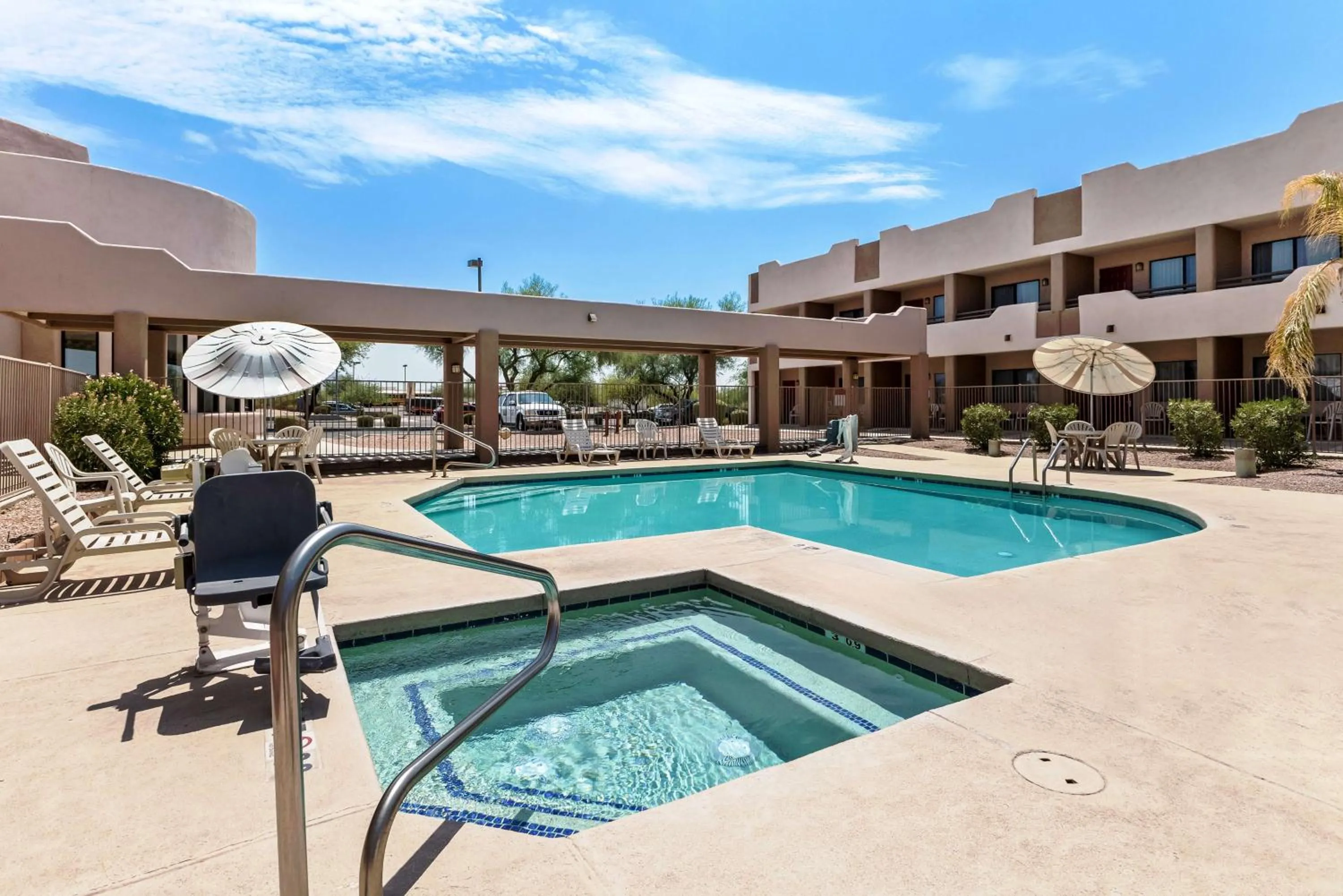 Pool view in Best Western Apache Junction Inn