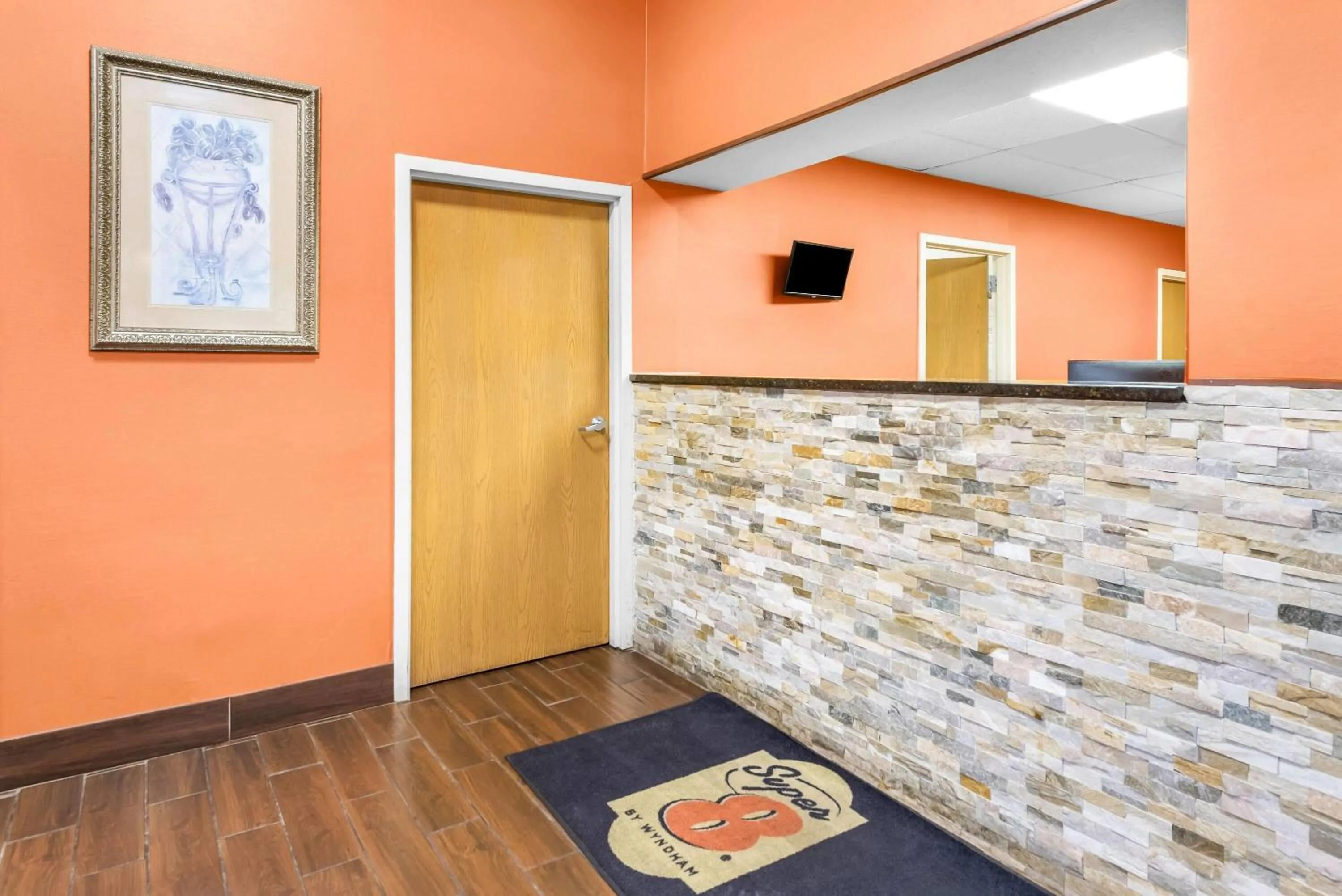Lobby or reception in Super 8 by Wyndham Bellefontaine