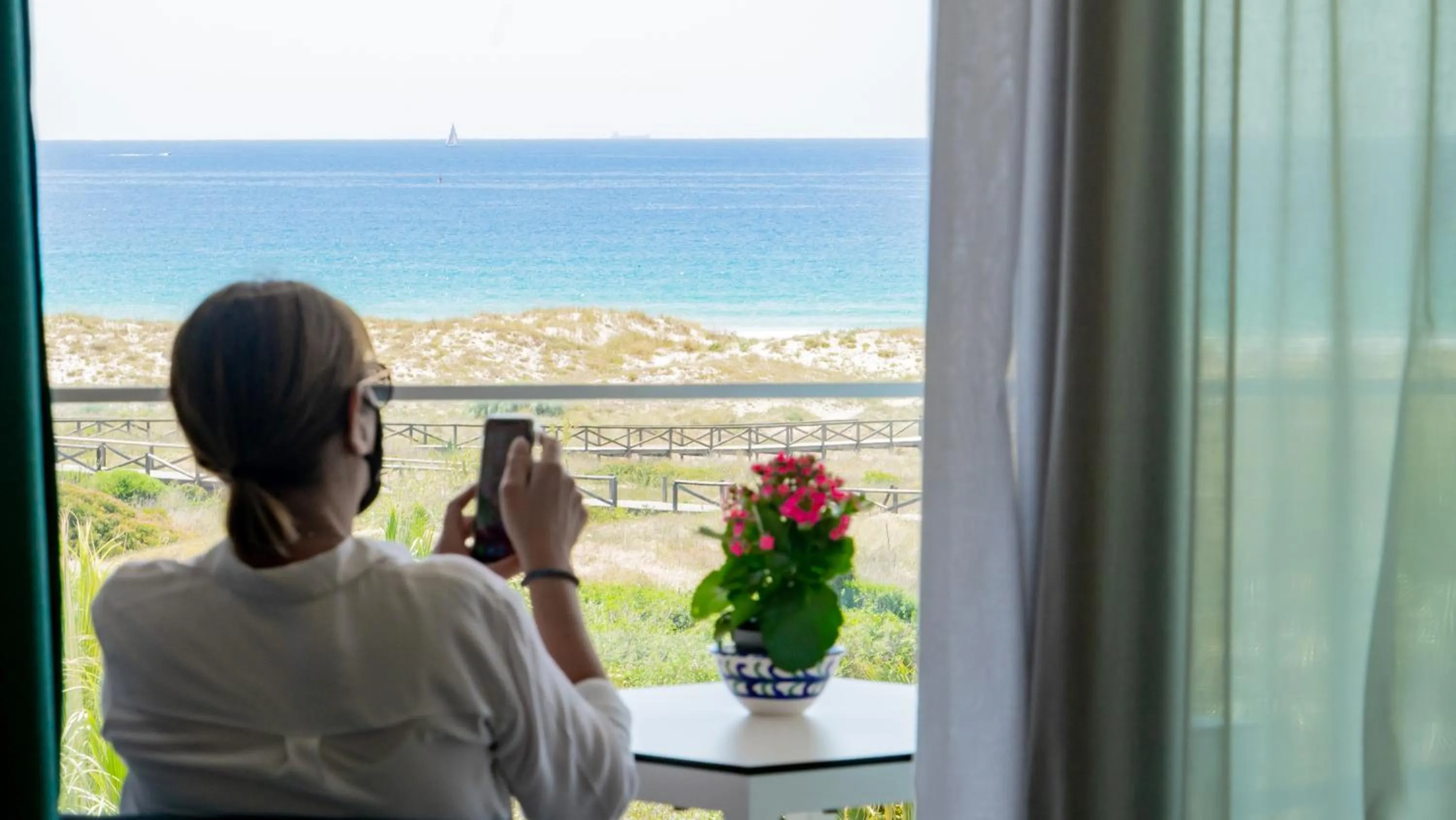 Sea view in Hotel Playa de la Plata