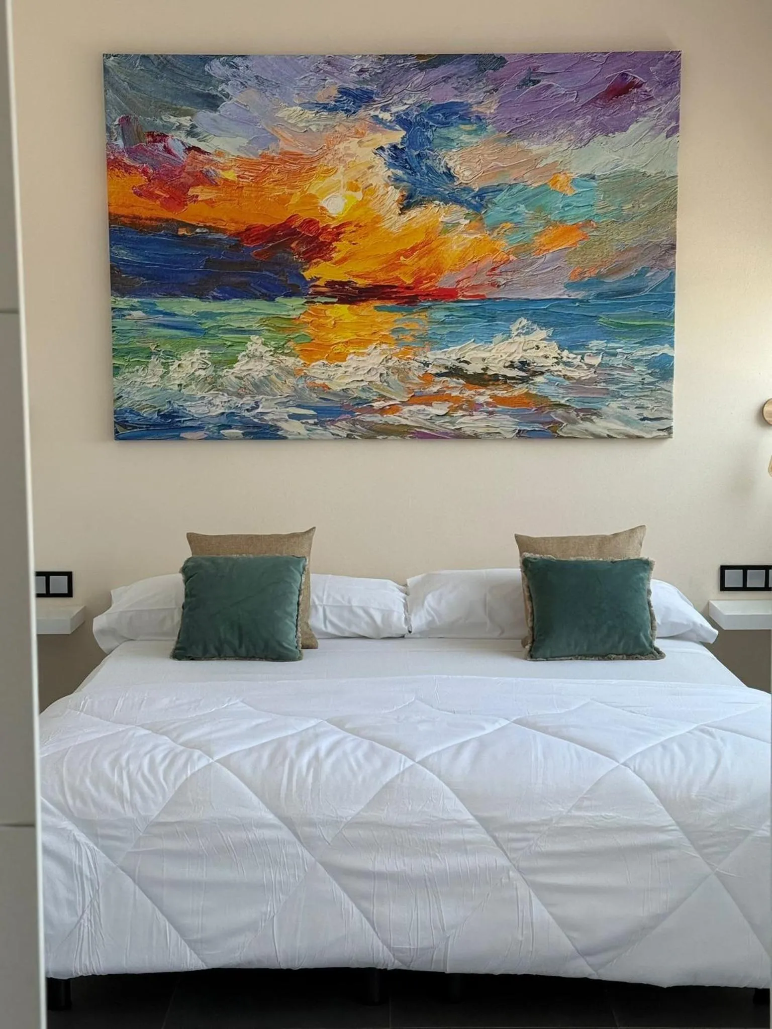 Bed in Hotel Playa de la Plata