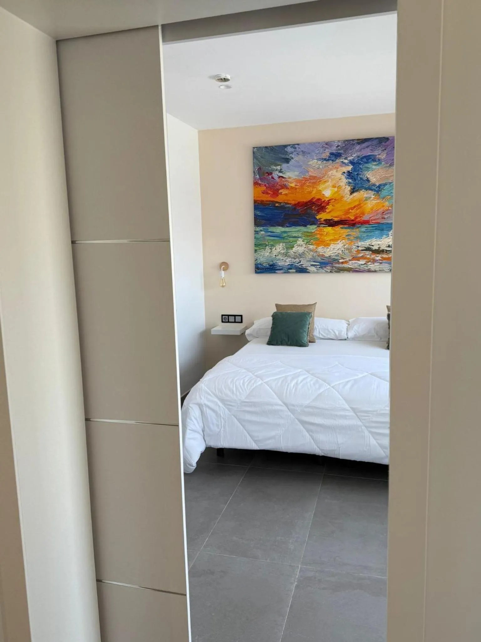 Bed in Hotel Playa de la Plata