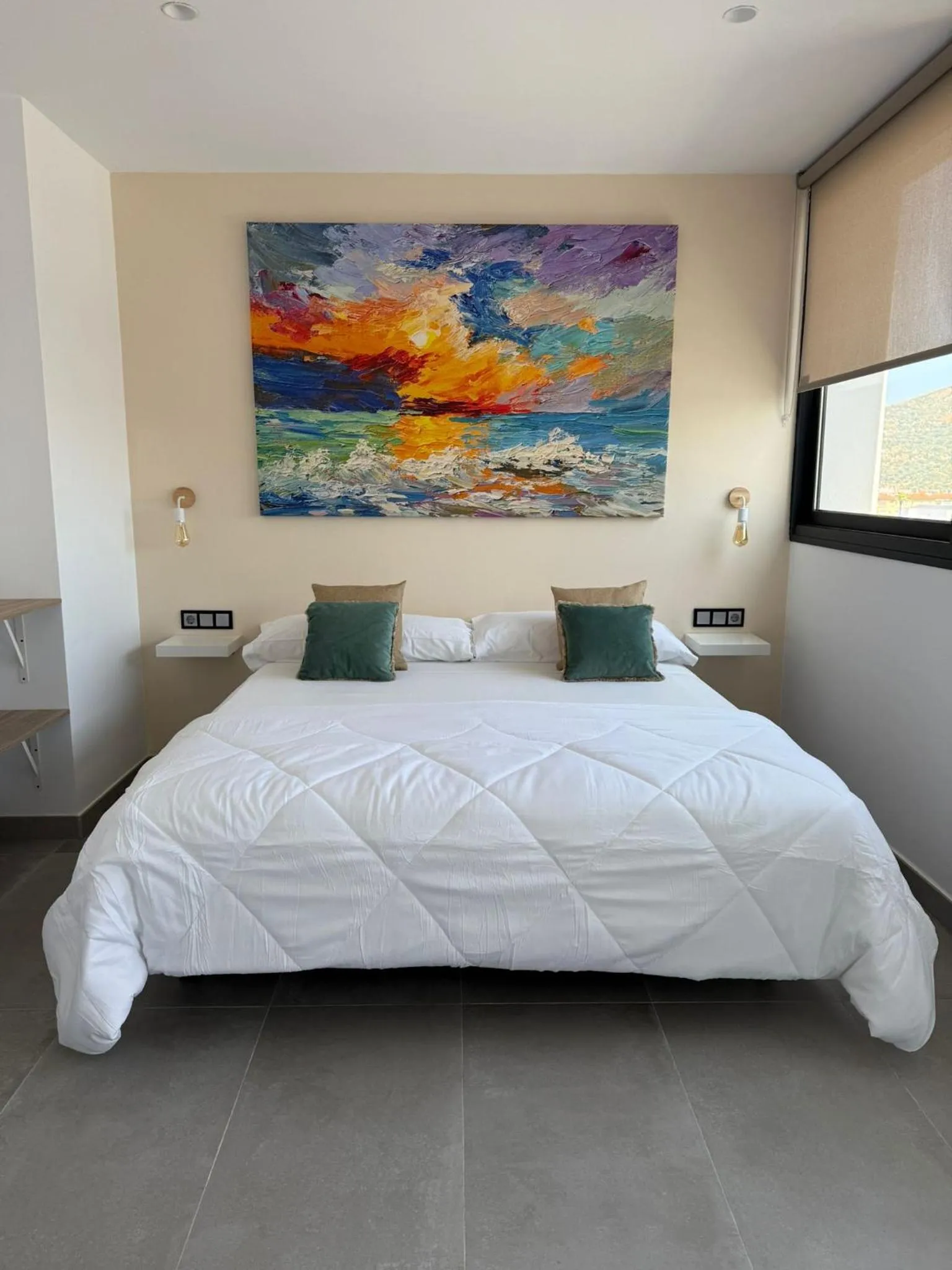 Bed in Hotel Playa de la Plata