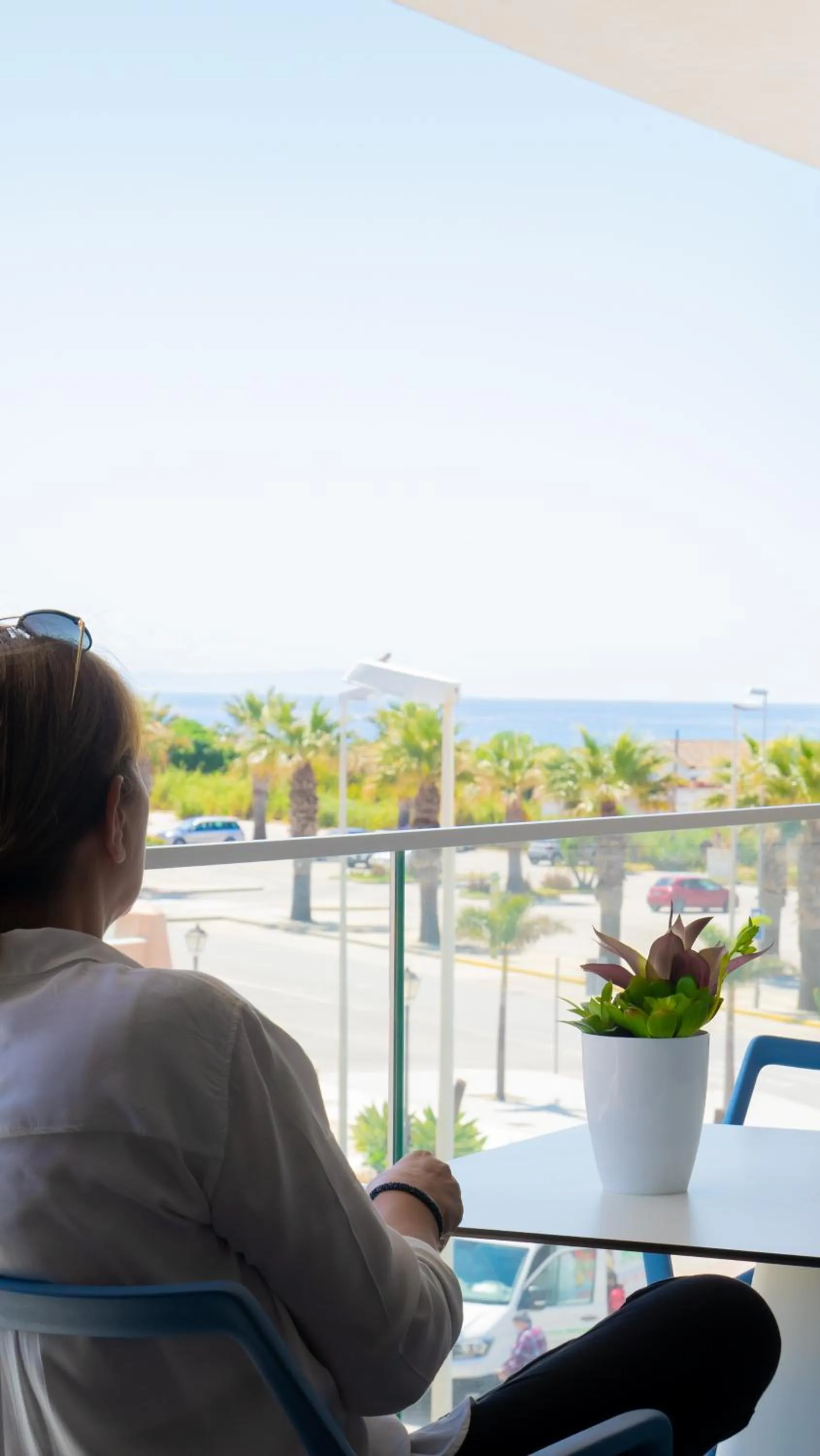 Balcony/Terrace in Hotel Playa de la Plata