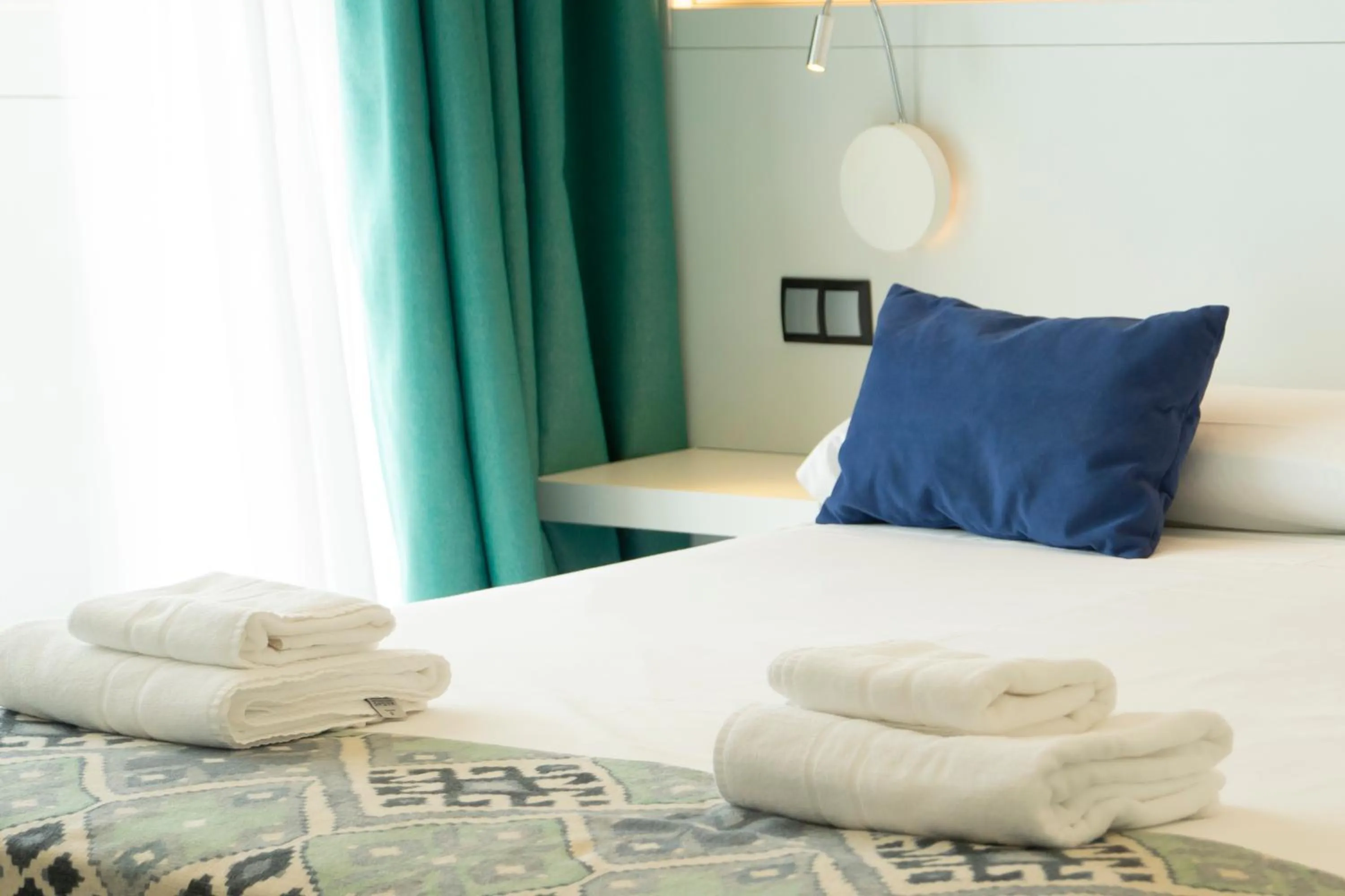 Bedroom, Bed in Hotel Playa de la Plata