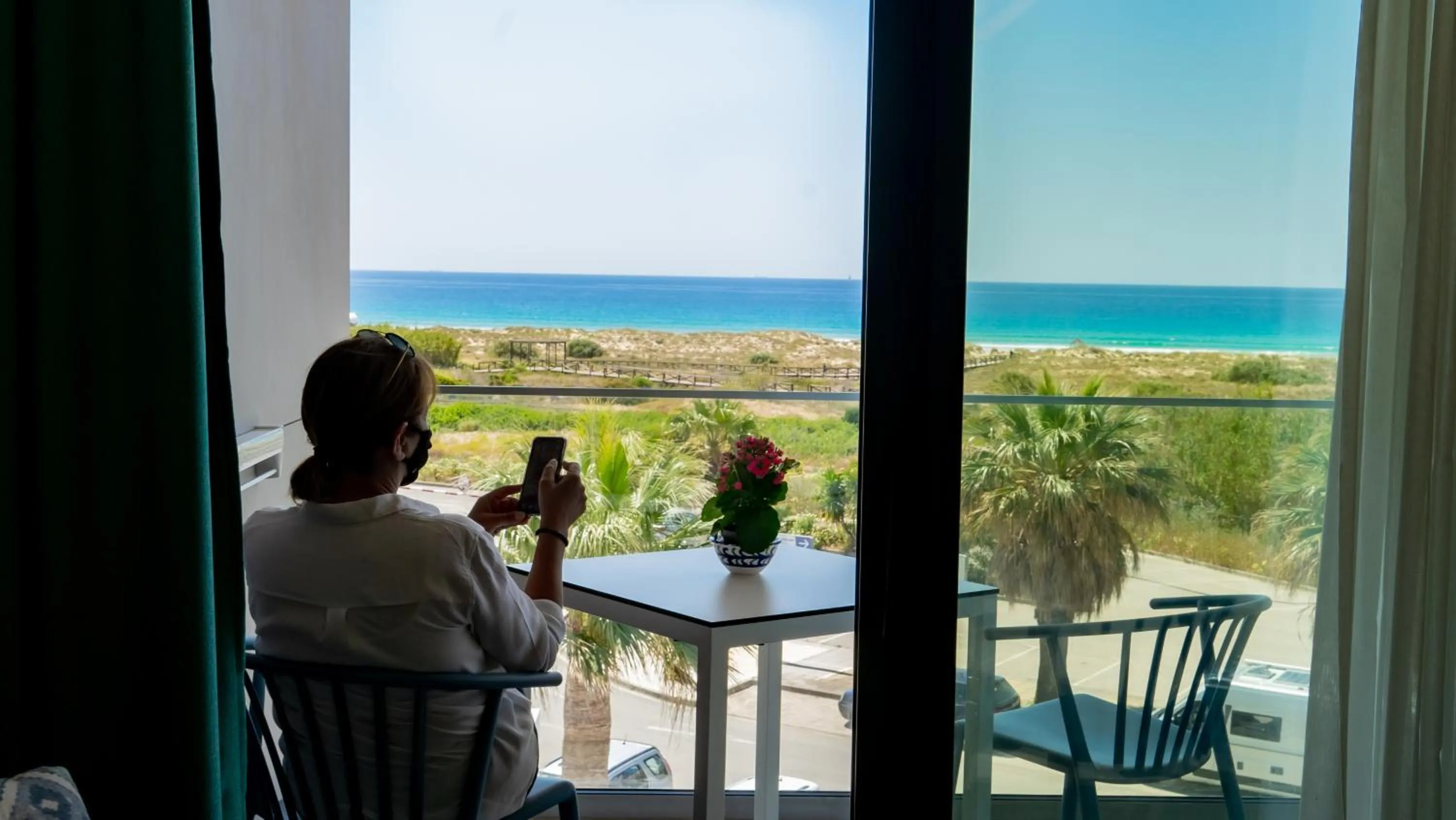 Balcony/Terrace in Hotel Playa de la Plata